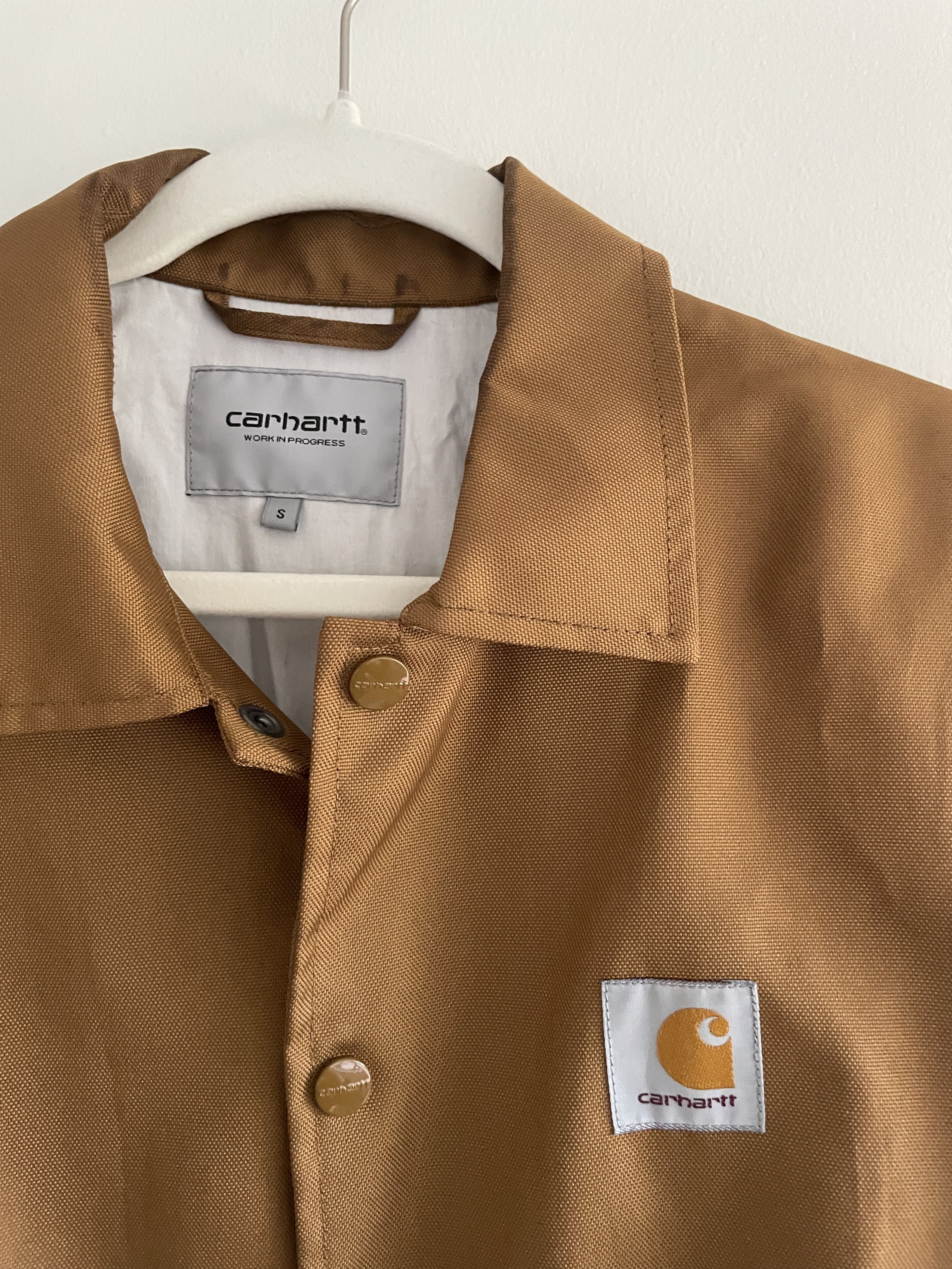 Carhartt Wip Carhartt Watch Coat Jacket - Hamilton Brown (S) Size US S / EU 44-46 / 1 - 4 Thumbnail