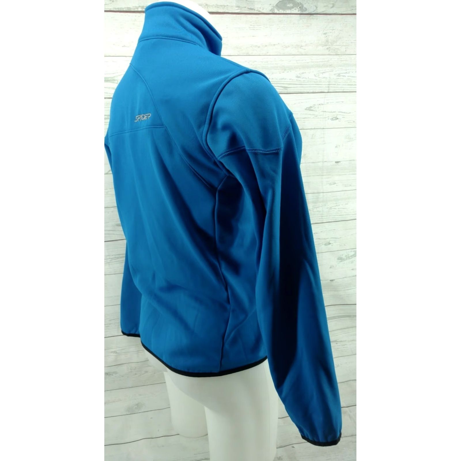 Spyder Spyder Mens Small Blue and Black Jacket Full Zip Polyester Jacket Size US S / EU 44-46 / 1 - 5 Thumbnail