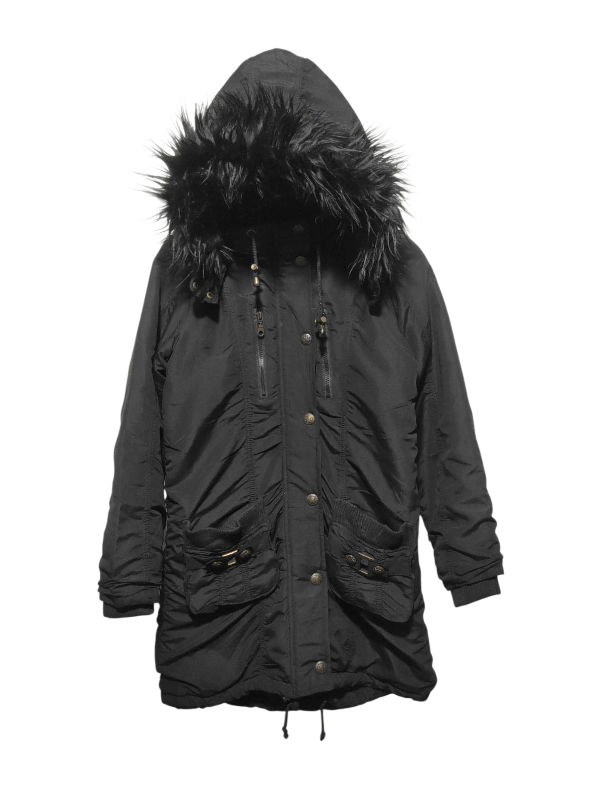 Japanese Brand Tender Rose zip fur hoodie parka jacket LGB style Size US S / EU 44-46 / 1 - 1 Thumbnail