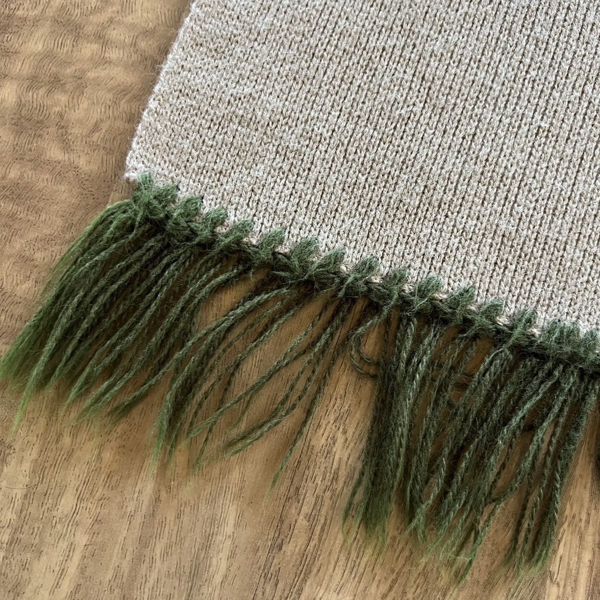Vintage Lucasfilm Ltd Knit Throw Blanket USA Made Wool Blend Fringe Size ONE SIZE - 6 Thumbnail