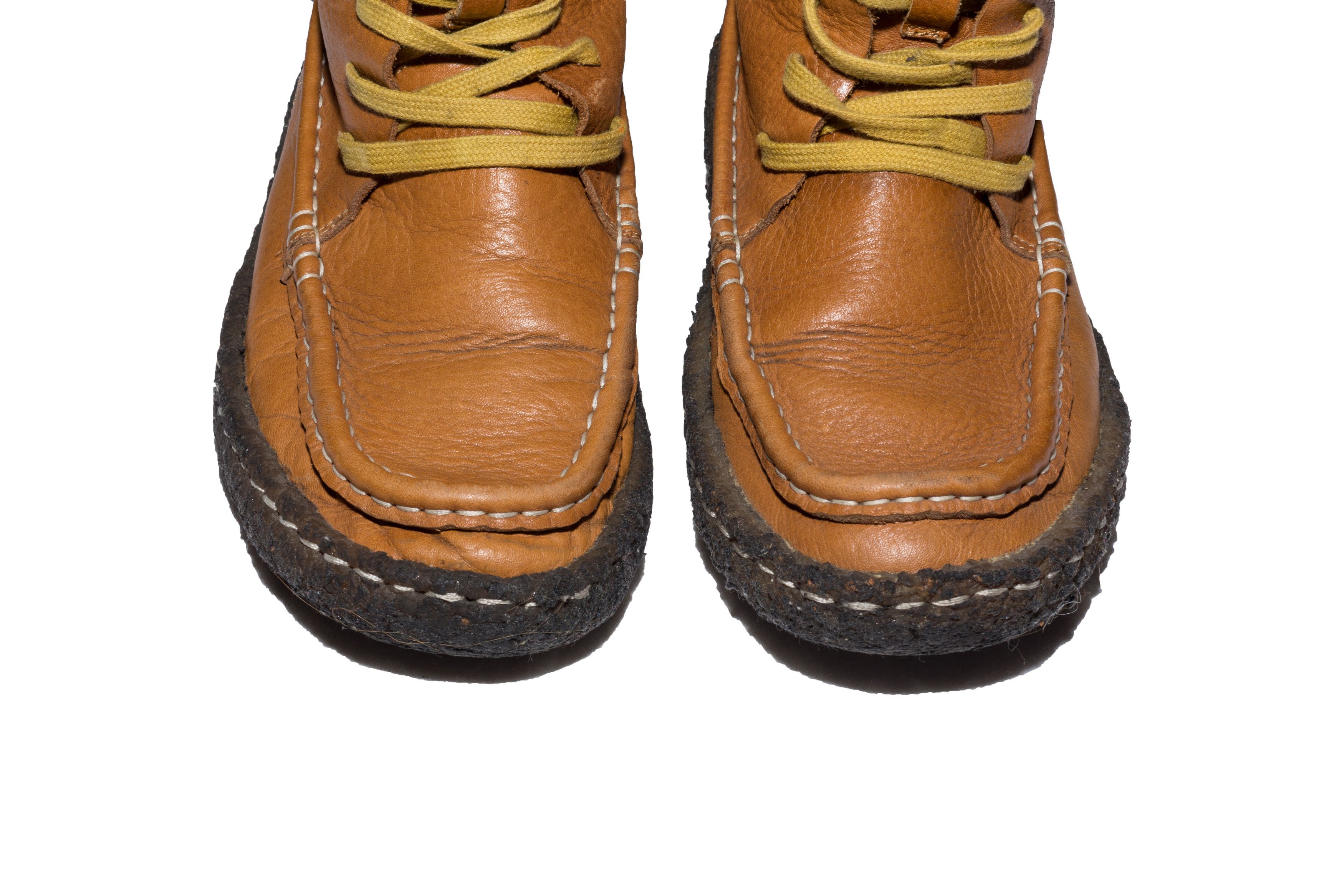 Issey Miyake LACE UP 5 HOLE MOCCASIN BOOTS Size US 6.5 / IT 36.5 - 3 Thumbnail