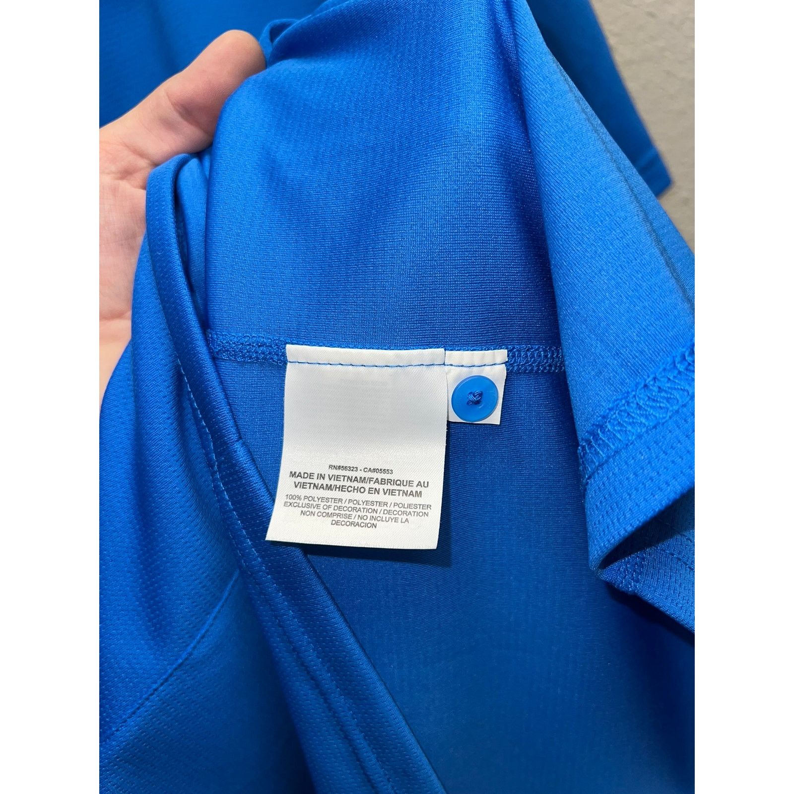 Nike Nike Blue Dri Fit Polo Shirt Tennis Blue Active Wear Top 2XL Size US XXL / EU 58 / 5 - 6 Thumbnail