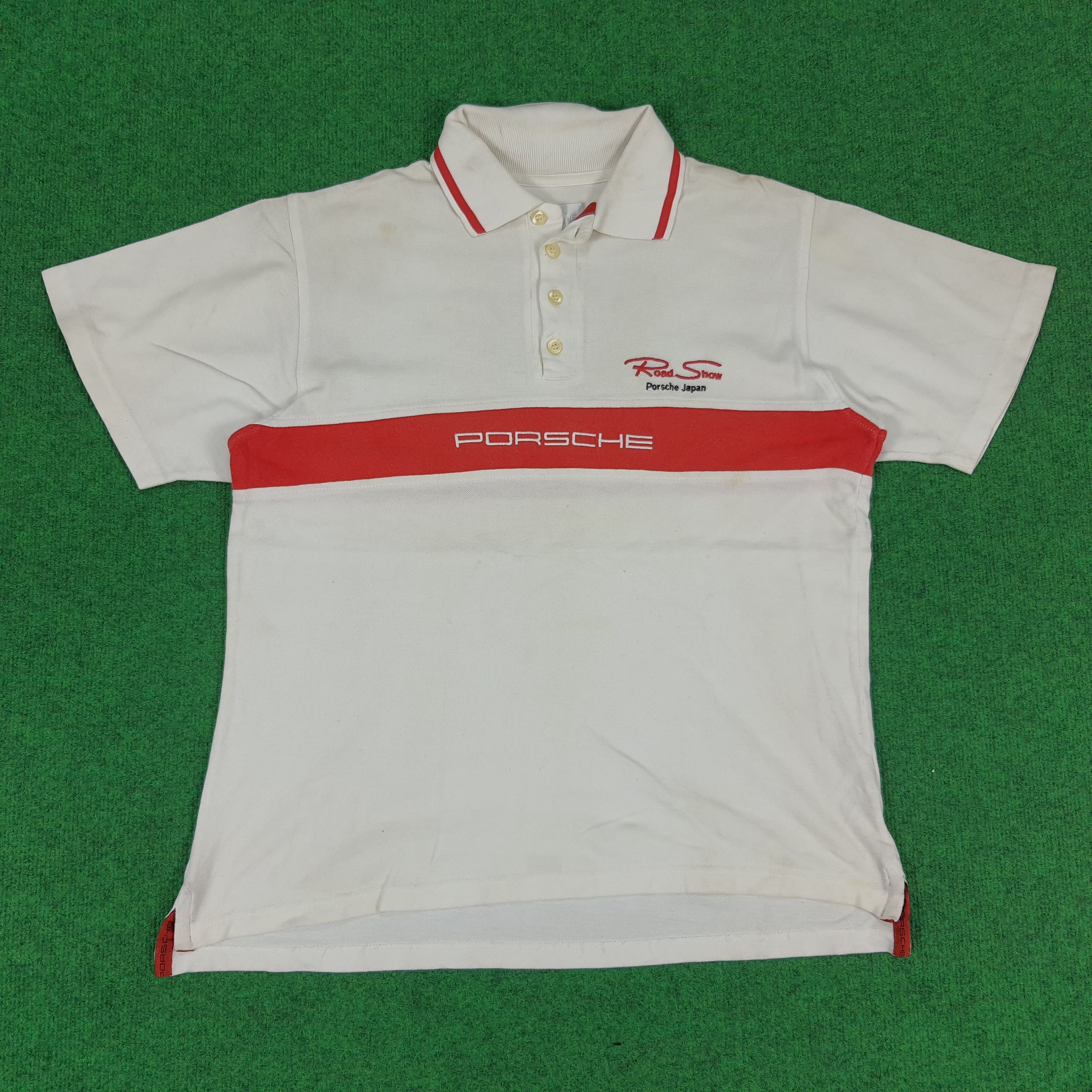 Porsche Design Vintage Porsche Japan Road Show Motorsports Polos Size US L / EU 52-54 / 3 - 1 Thumbnail