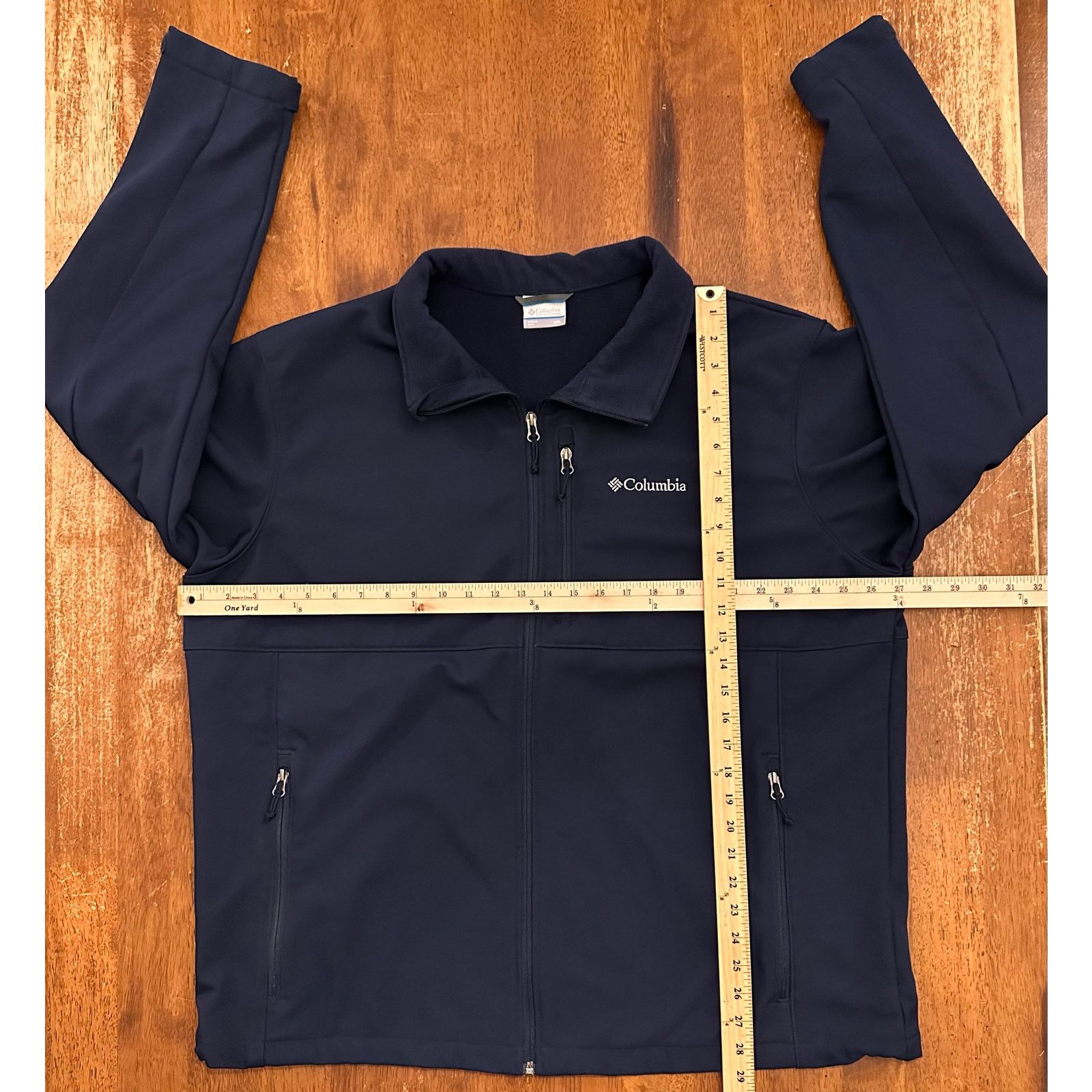 Columbia EUC Columbia Men's Ascender Softshell Jacket Navy Blue XXL Size US XXL / EU 58 / 5 - 4 Thumbnail