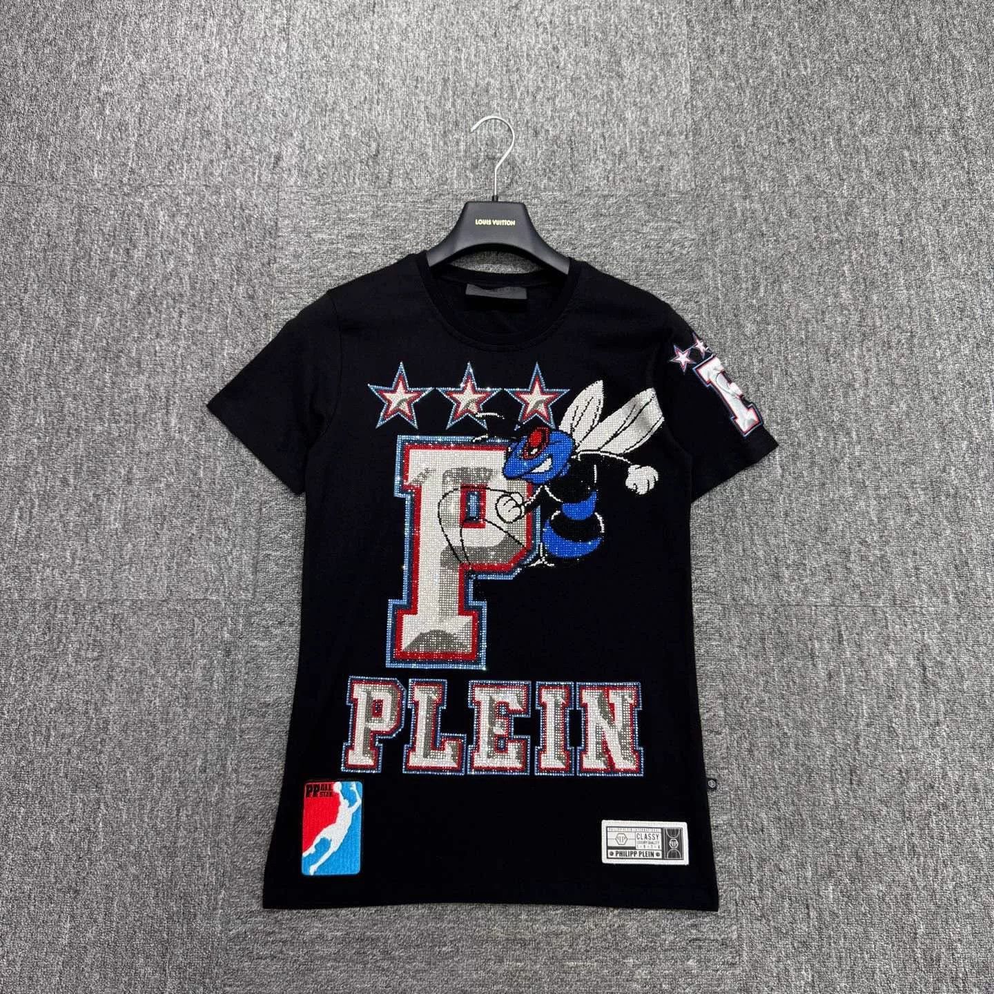Philipp Plein philipp plein short sleeve t-shirt with rhinestones. Size US M / EU 48-50 / 2 - 1 Thumbnail