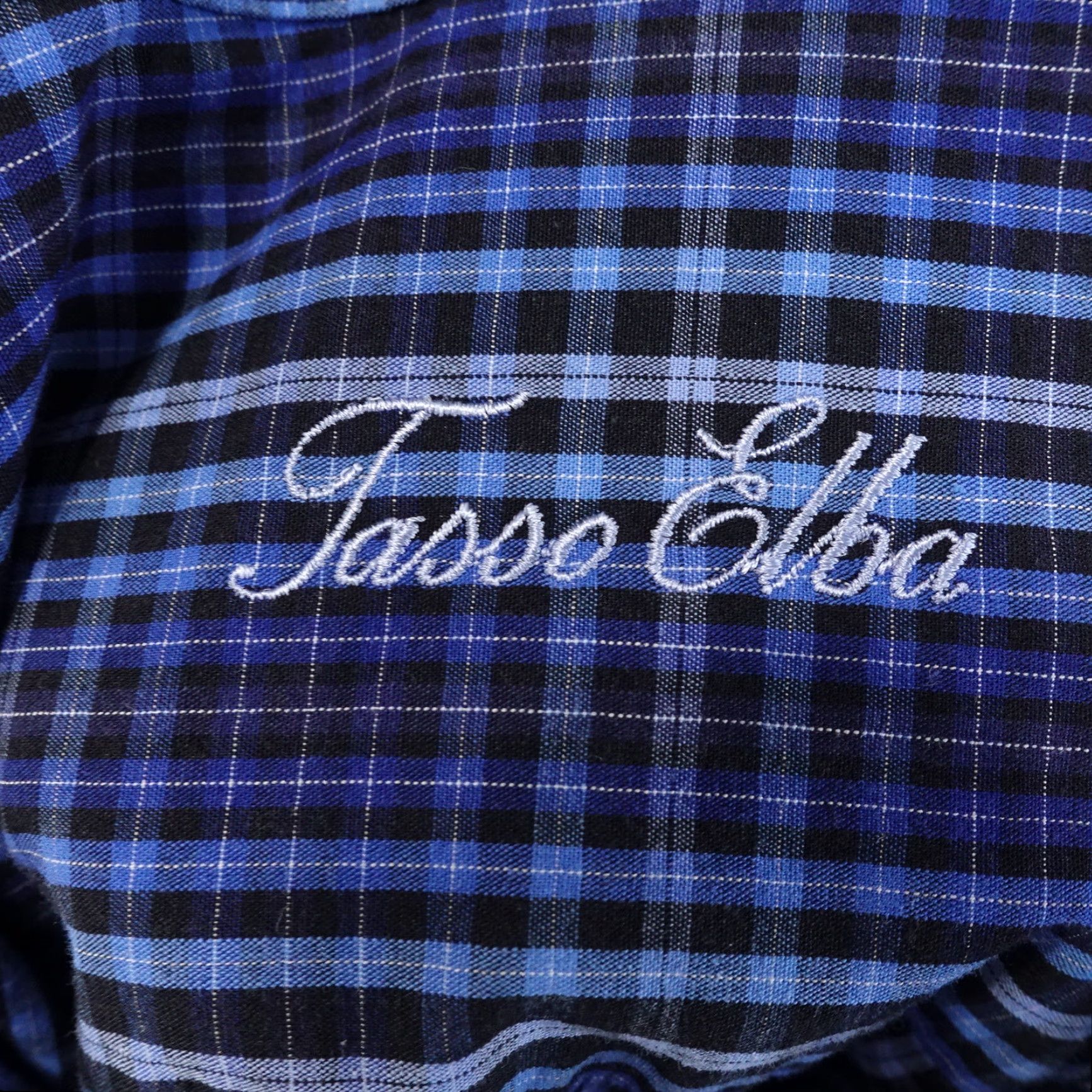Tasso Elba TASSO ELBA BUTTON DOWN SHIRT MENS LONG SLEEVE CHECK BLUE SIZE M 15-15.5 Size US M / EU 48-50 / 2 - 6 Thumbnail