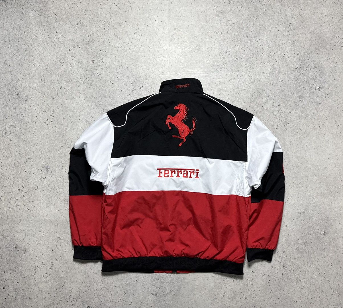 Ferrari Ferrari Vintage Racing F-1 Bomber Jacket Size 2XL Hype Size US XXL / EU 58 / 5 - 8 Thumbnail