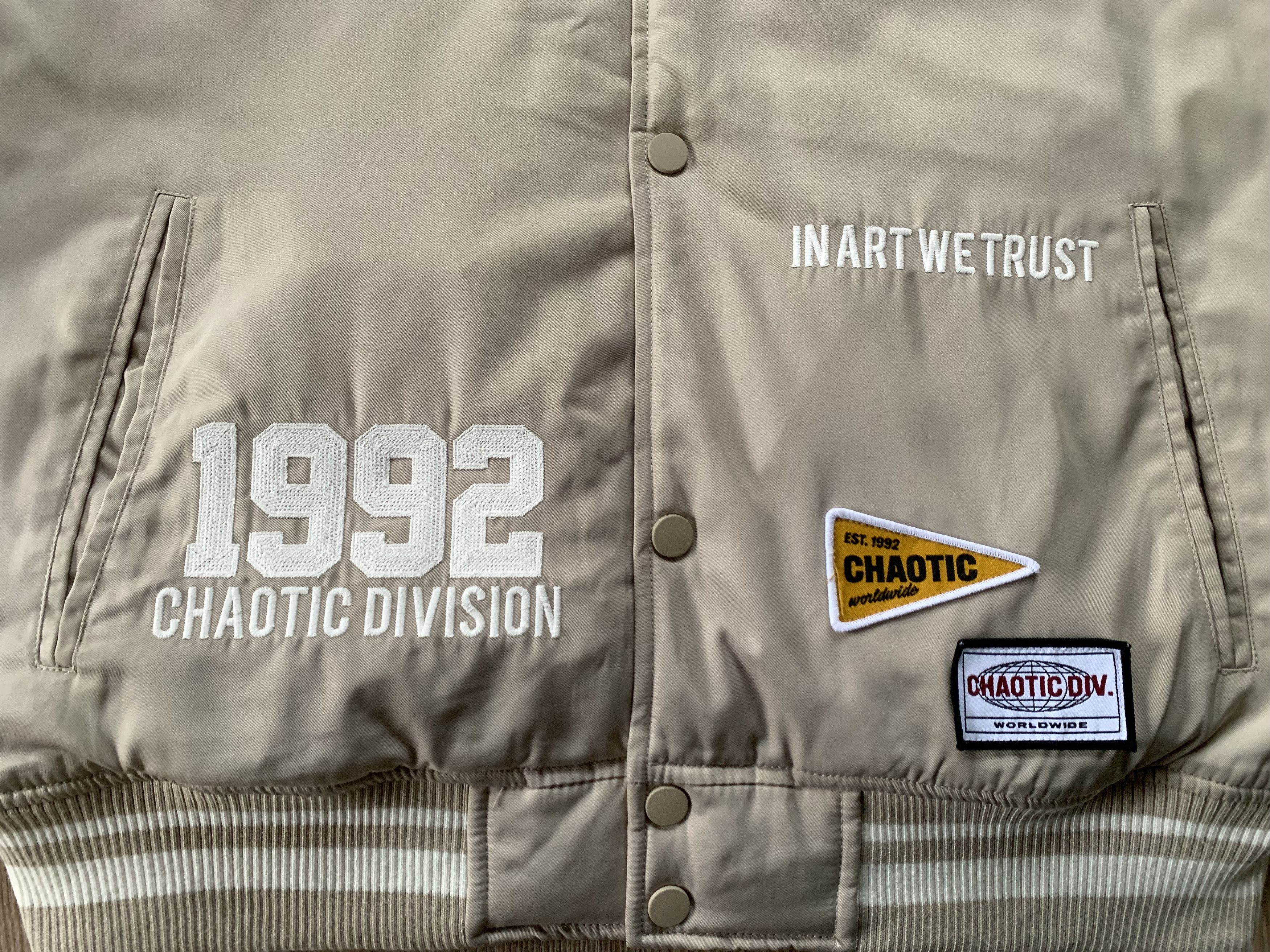 Other Fisbone Chaotic New Hype Bomber Stripe Jacket Size US L / EU 52-54 / 3 - 6 Thumbnail