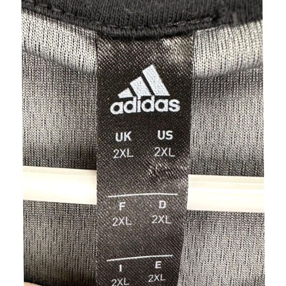 Adidas Adidas T-Shirt Mens 2XL Grey Athletic Tee Workout Gym Exercise Short Sleeve EUC Size US XXL / EU 58 / 5 - 3 Thumbnail