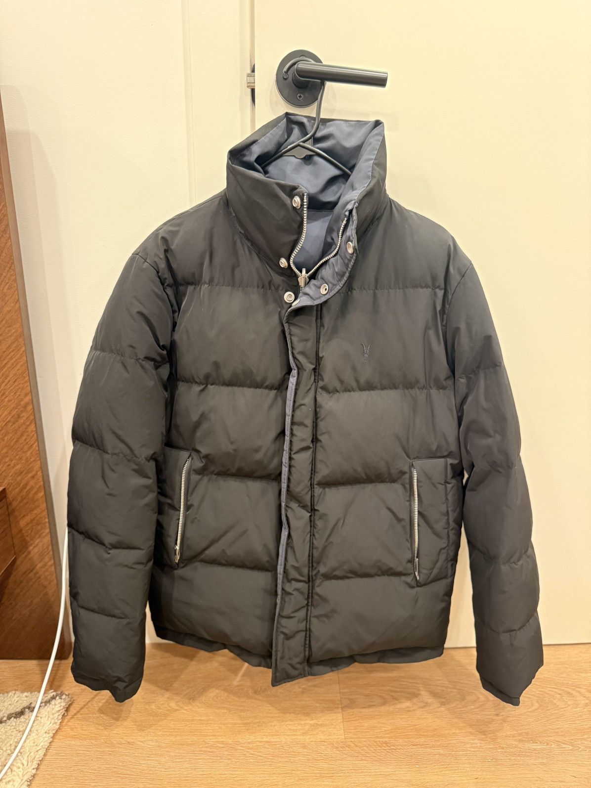 Allsaints Vintage AllSaints Reversible Puffer Jacket Size US S / EU 44-46 / 1 - 1 Thumbnail