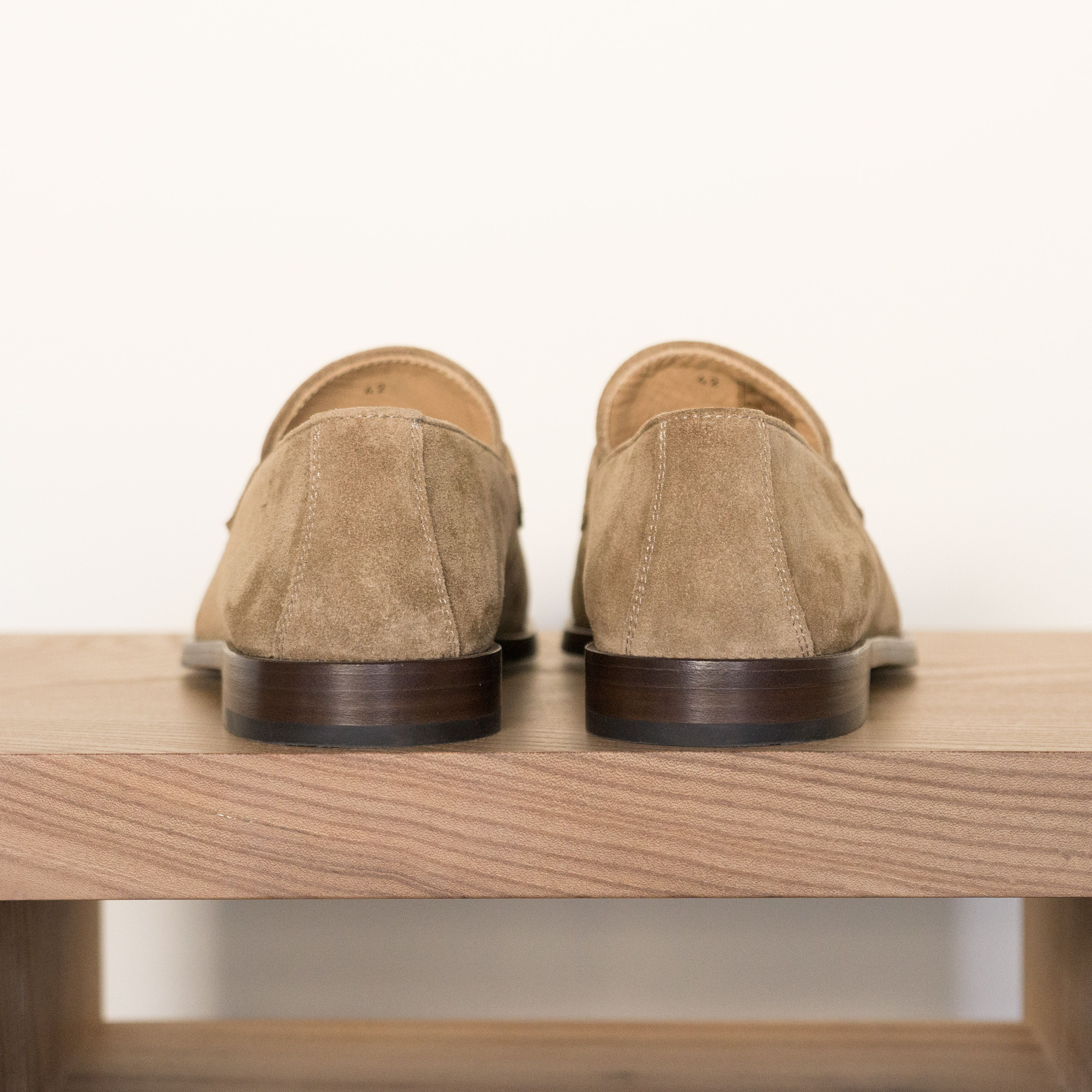 Brunello Cucinelli Suede Penny Loafers - Chestnut Size US 9 / EU 42 - 3 Thumbnail