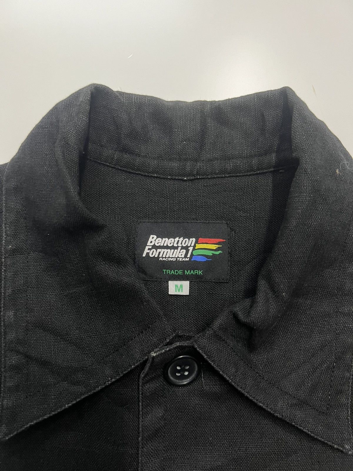 Benetton 🔥BENETTON FORMULA 1 WORKSHIRT Size US M / EU 48-50 / 2 - 7 Thumbnail