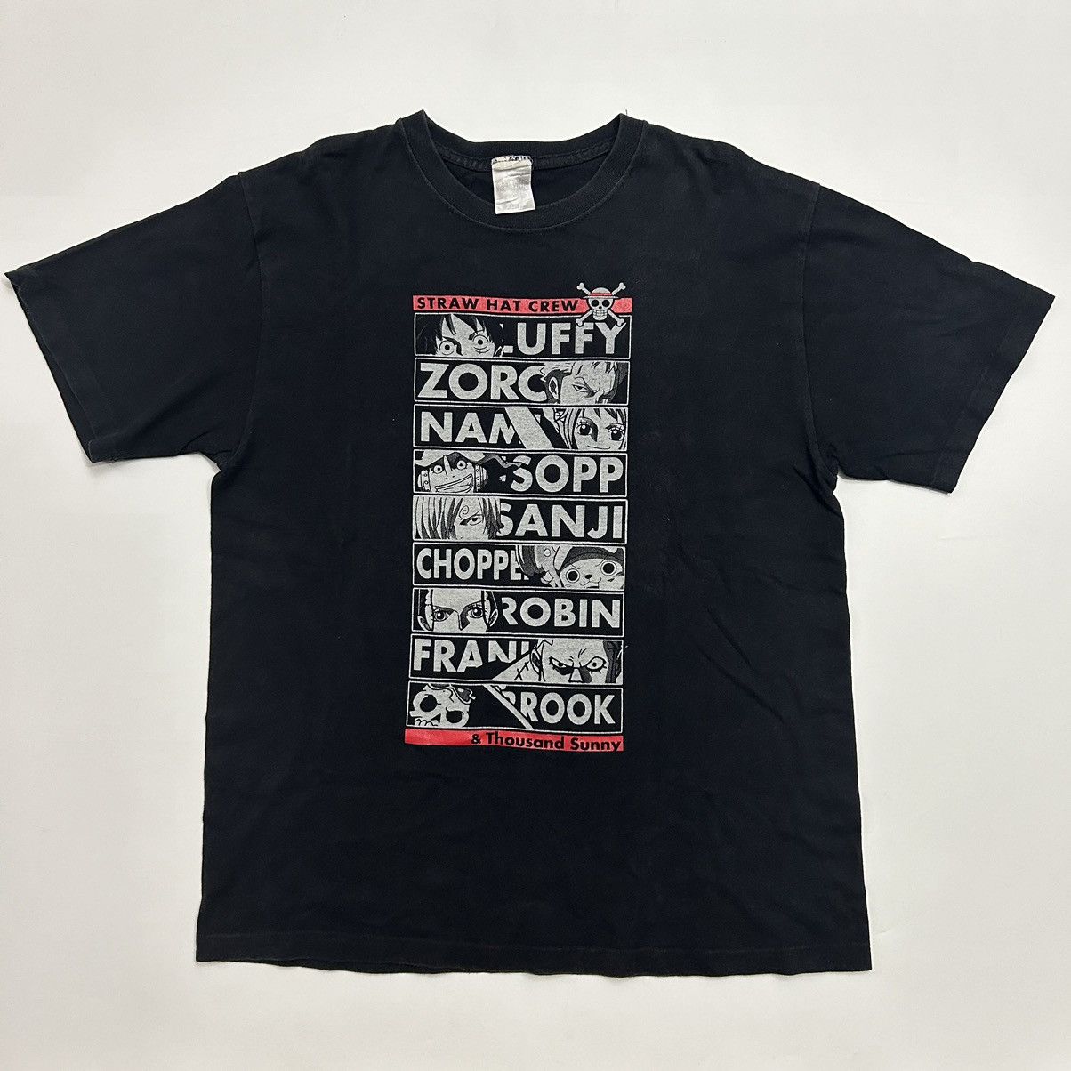 Anime One Piece x COSPA Straw Hat Crew & Thousand Sunny T-shirt XL Size US XL / EU 56 / 4 - 1 Thumbnail