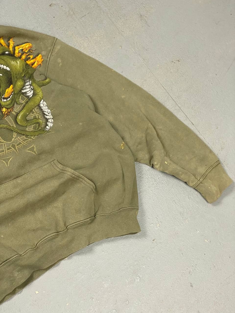 Band Tees Vintage hoodie In Flames band rock Distressed merch Size US L / EU 52-54 / 3 - 5 Thumbnail