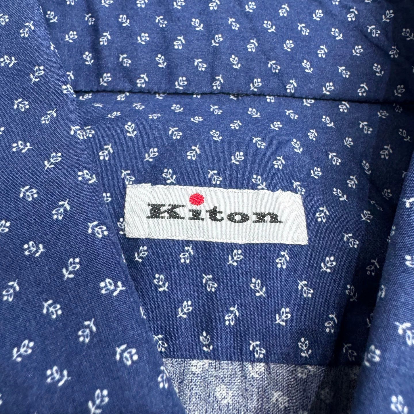 Kiton Kiton Floral All-Over Print Shirt Size 38 Size US S / EU 44-46 / 1 - 2 Thumbnail
