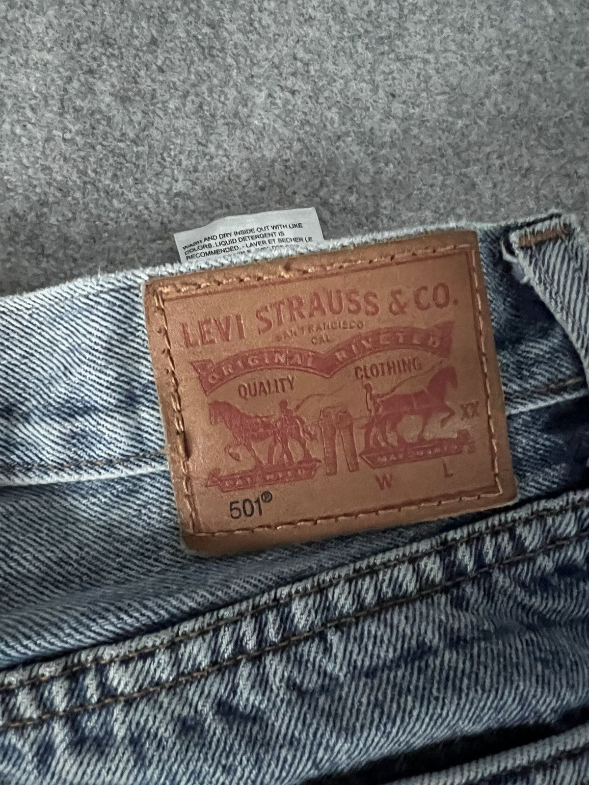 Levi's Levi’s 501 White Oak Cone Denim Selvedge Size US 32 / EU 48 - 3 Thumbnail