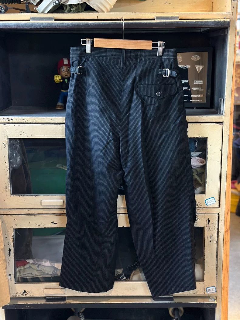 Yohji Yamamoto Yohji Yamamoto Pinstripe Trousers-2505 Size US 30 / EU 46 - 6 Thumbnail