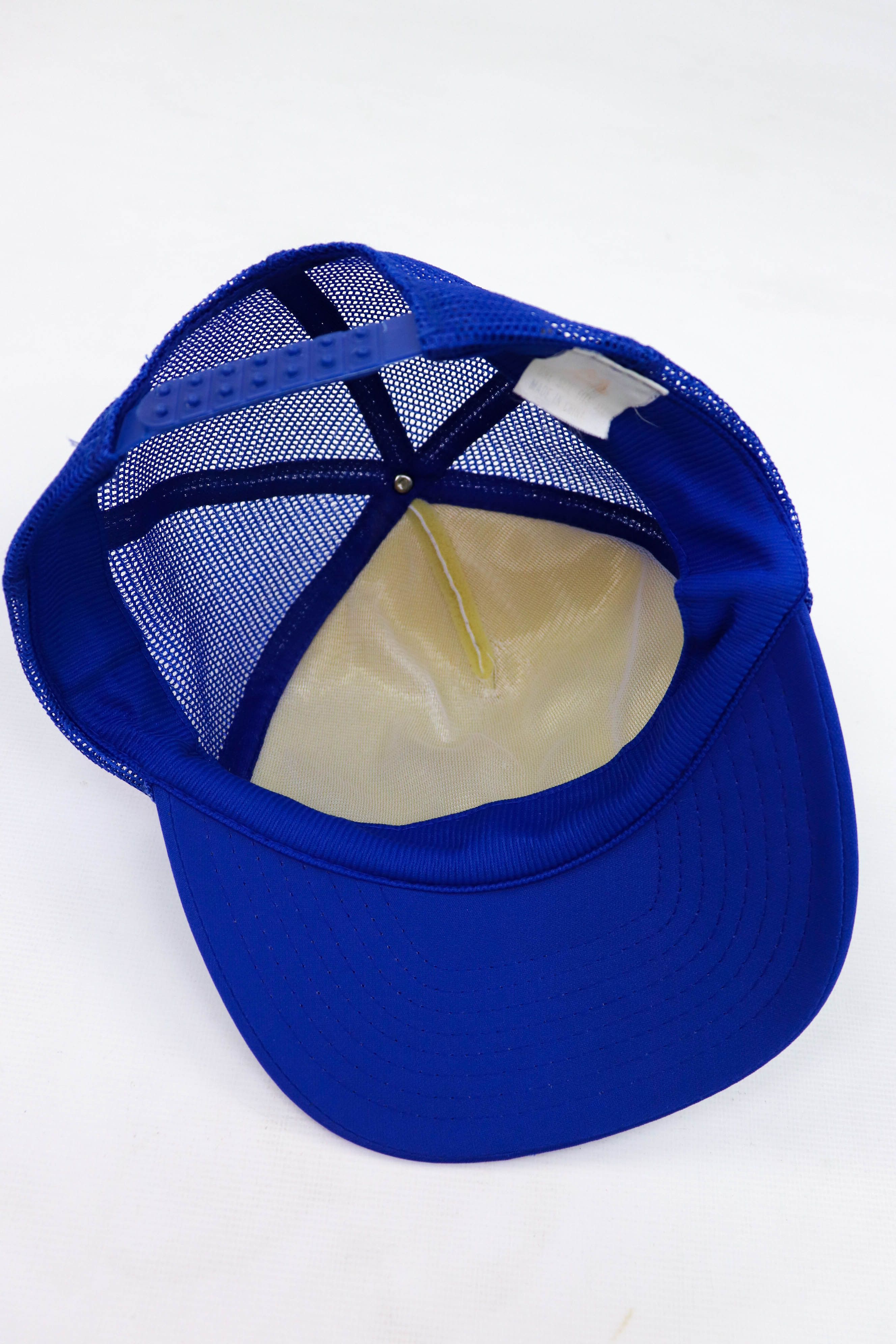 Ford Hatton, North Dakota FORD Inc Vintage Blue/White Trucker Cap Size ONE SIZE - 7 Thumbnail