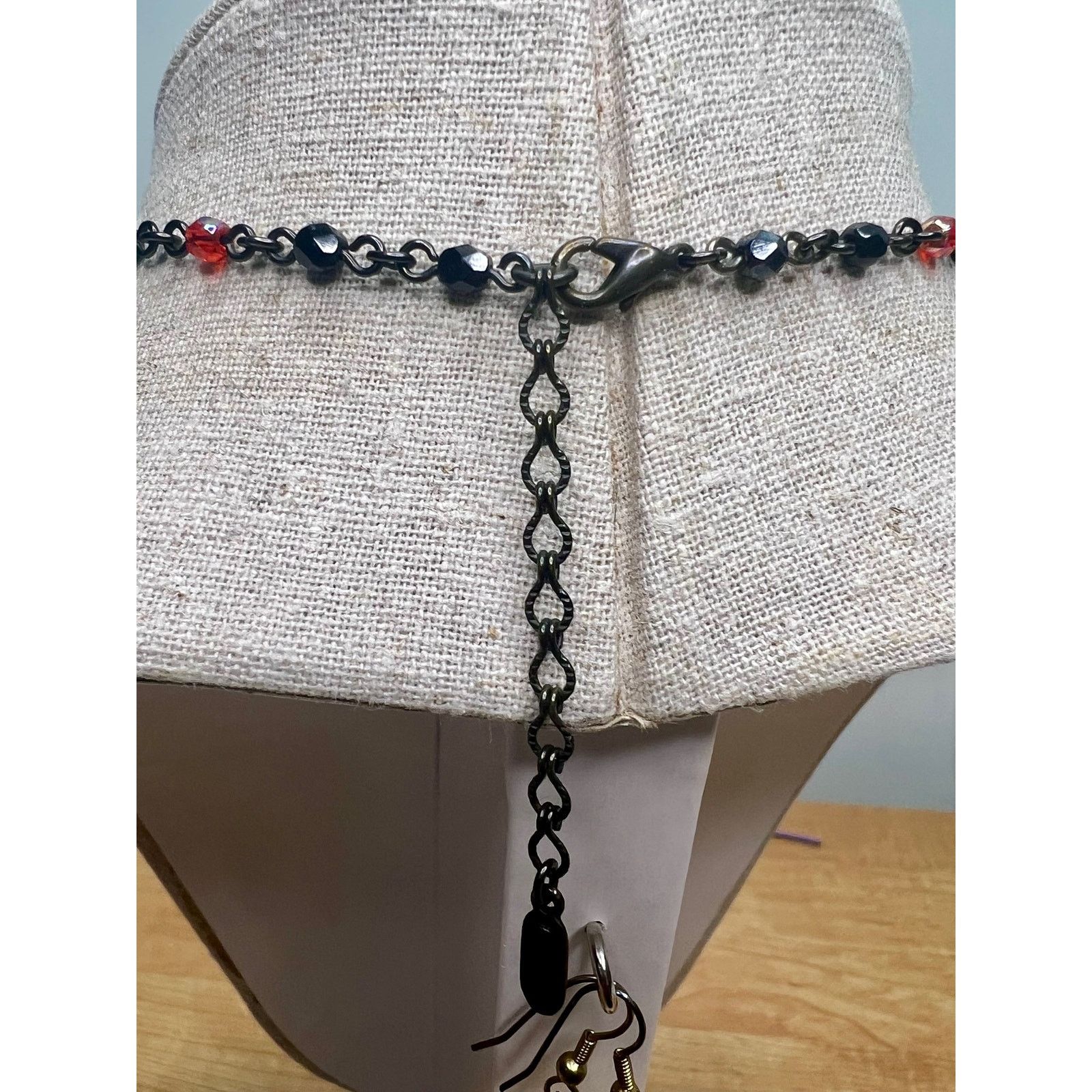 & Other Stories Ben - Amun Vintage Red Crystal Pendant Antique Necklace Size ONE SIZE - 4 Thumbnail