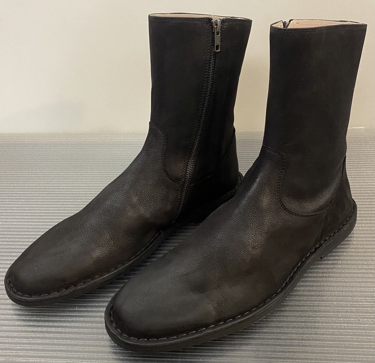 Ann Demeulemeester Ann Demeulemeester 🇮🇹 black brushed suede boots 11 NEW Size US 11 / EU 44 - 11 Thumbnail