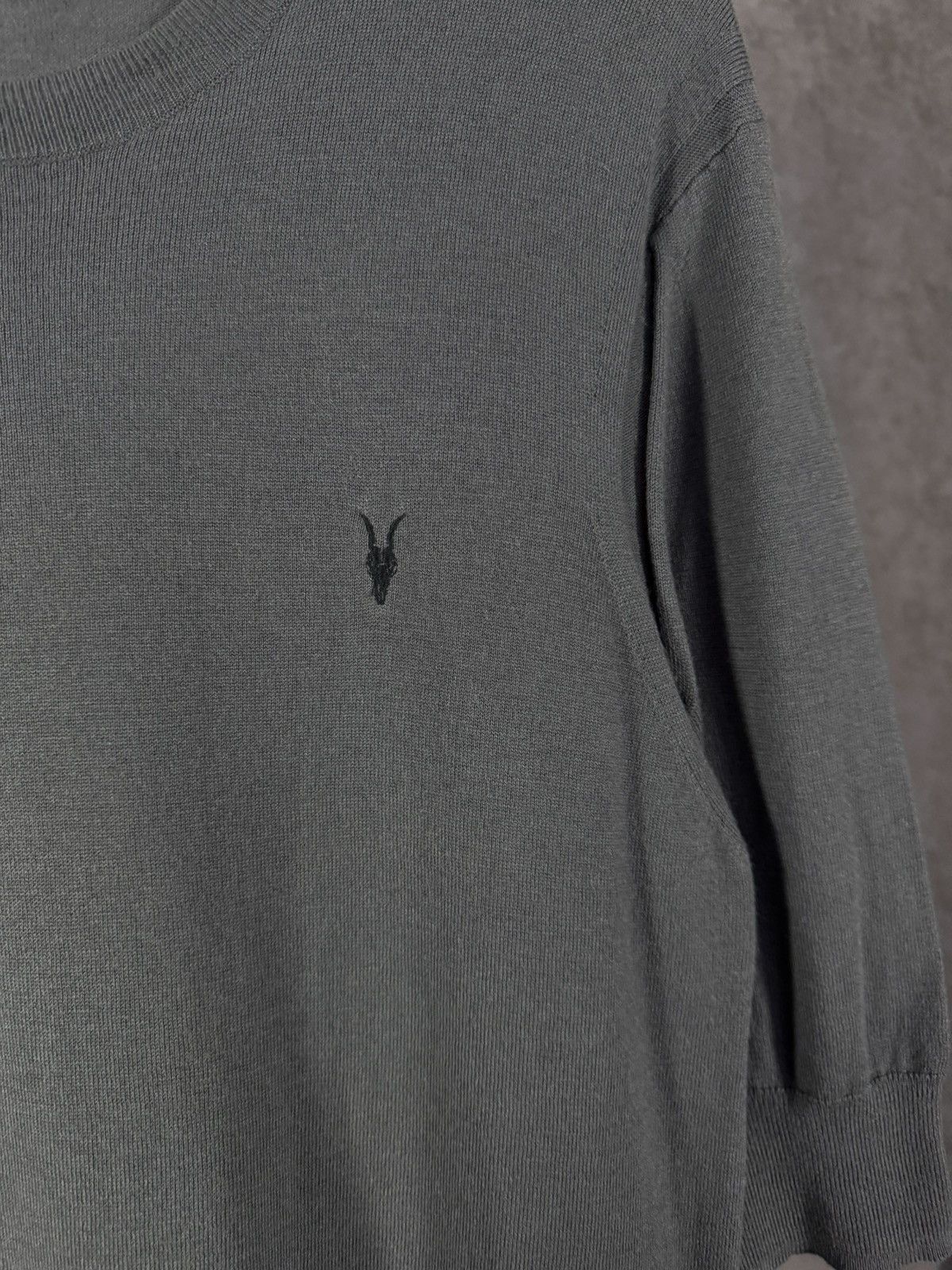 Allsaints Allsaints designer logo 3/4 sleeve merino sweater Size US M / EU 48-50 / 2 - 3 Thumbnail