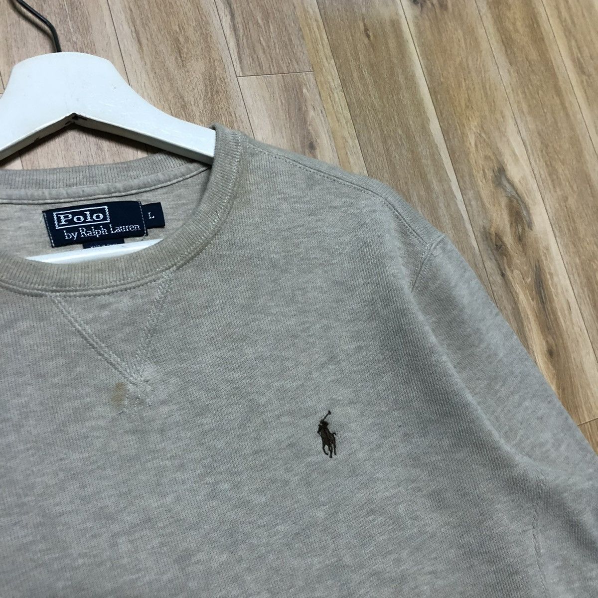 Polo Ralph Lauren Vintage Polo Ralph Lauren Sweatshirt Size US L / EU 52-54 / 3 - 3 Thumbnail