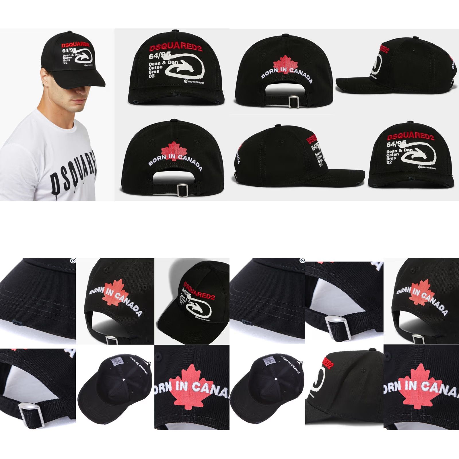Dsquared2 Dsquared2 64/95 Arrow Baseball Cap Baseball Trucker Hat Size ONE SIZE - 9 Thumbnail
