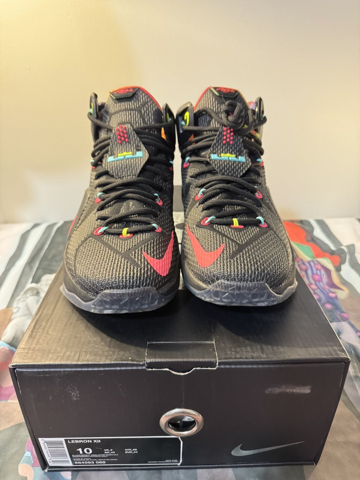 Nike LEBRON XII Mango Size US 10 / EU 43 - 1 Thumbnail