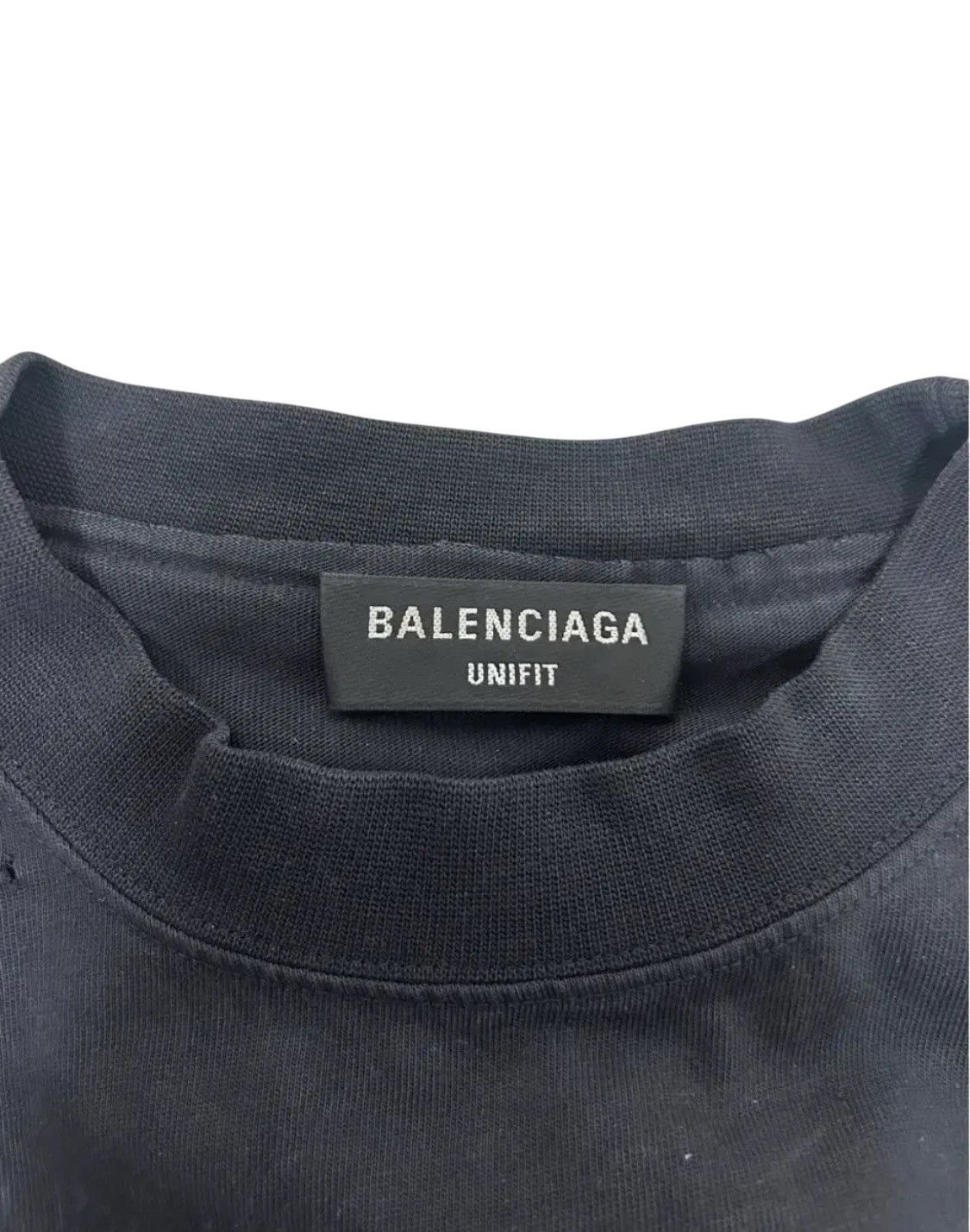 Balenciaga Balenciaga 3B Repair Distressed T-Shirt Size US M / EU 48-50 / 2 - 4 Thumbnail