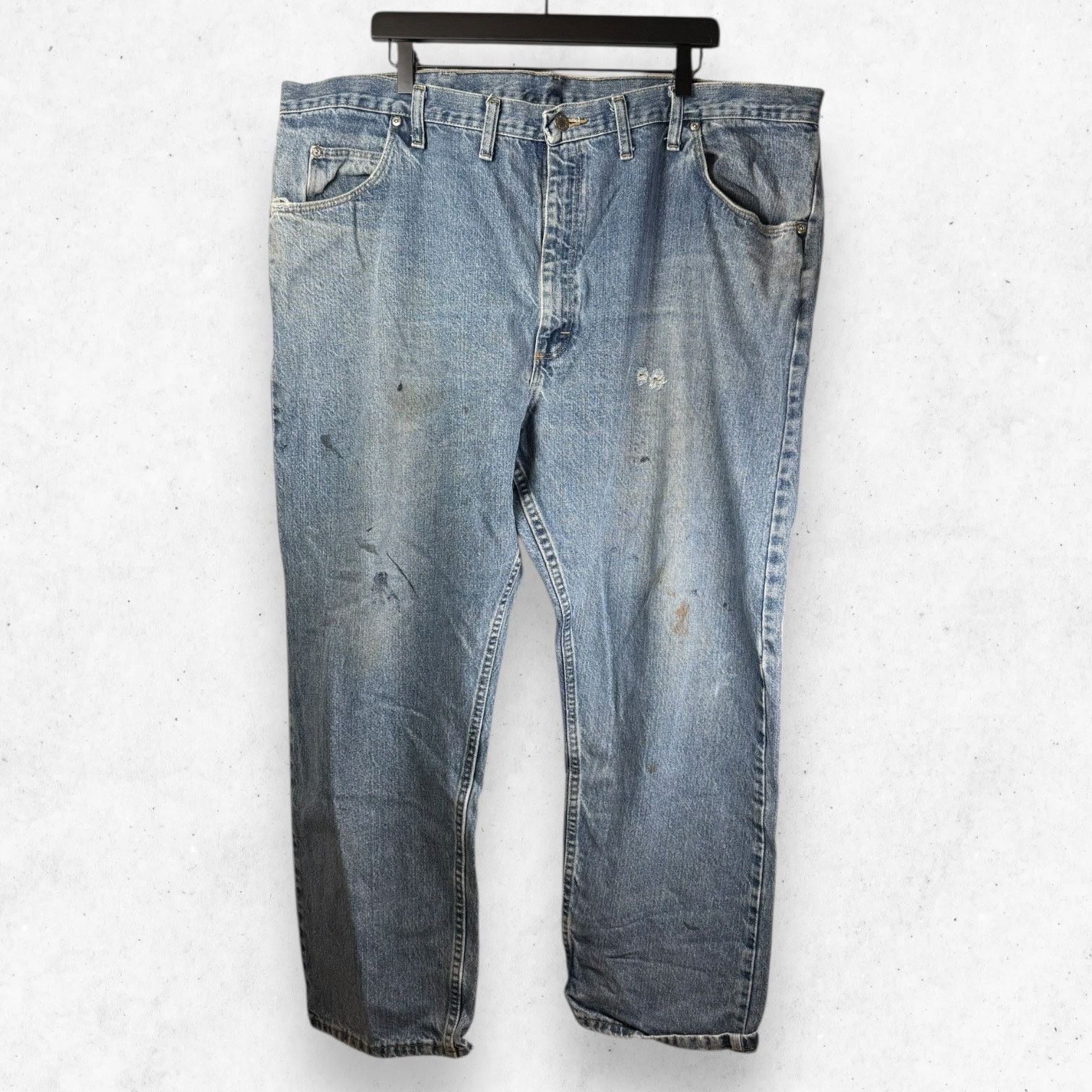 Rustler Rustler and Wrangler 2 Work Jeans Men's 44x30 Stained Size US 44 / EU 60 - 4 Thumbnail