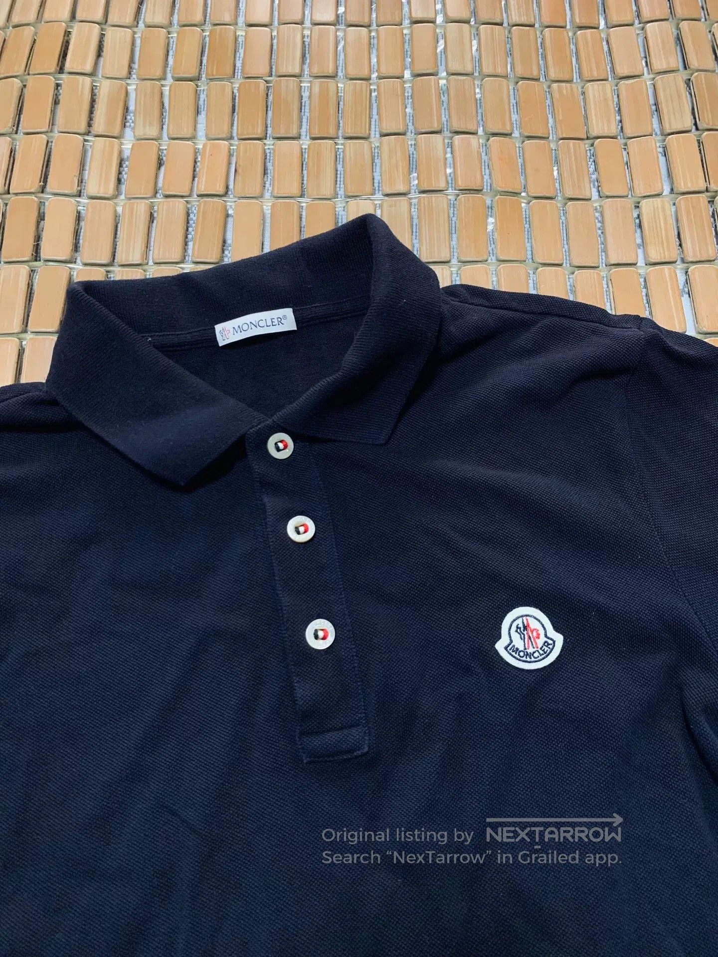 Moncler Moncler Chest Logo Polo Shirt. Size US S / EU 44-46 / 1 - 2 Thumbnail