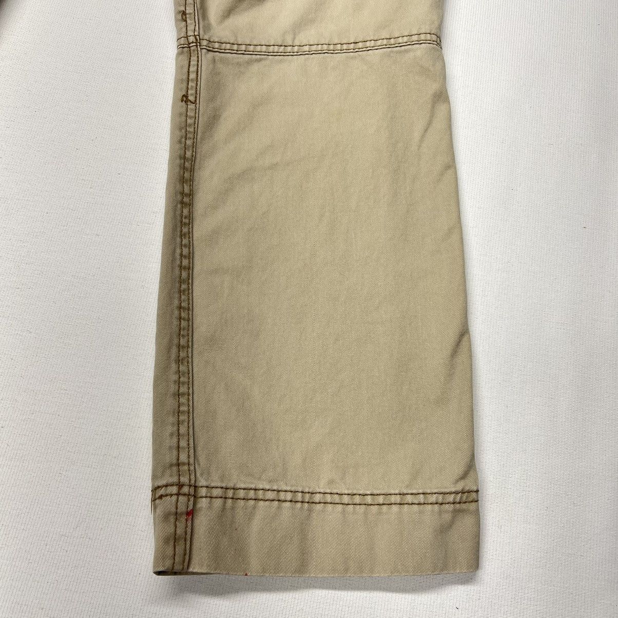 Vintage Iron Gear Cargo Pants Khaki Straight Pocket Baggy Workwear Size US 31 - 2 Thumbnail