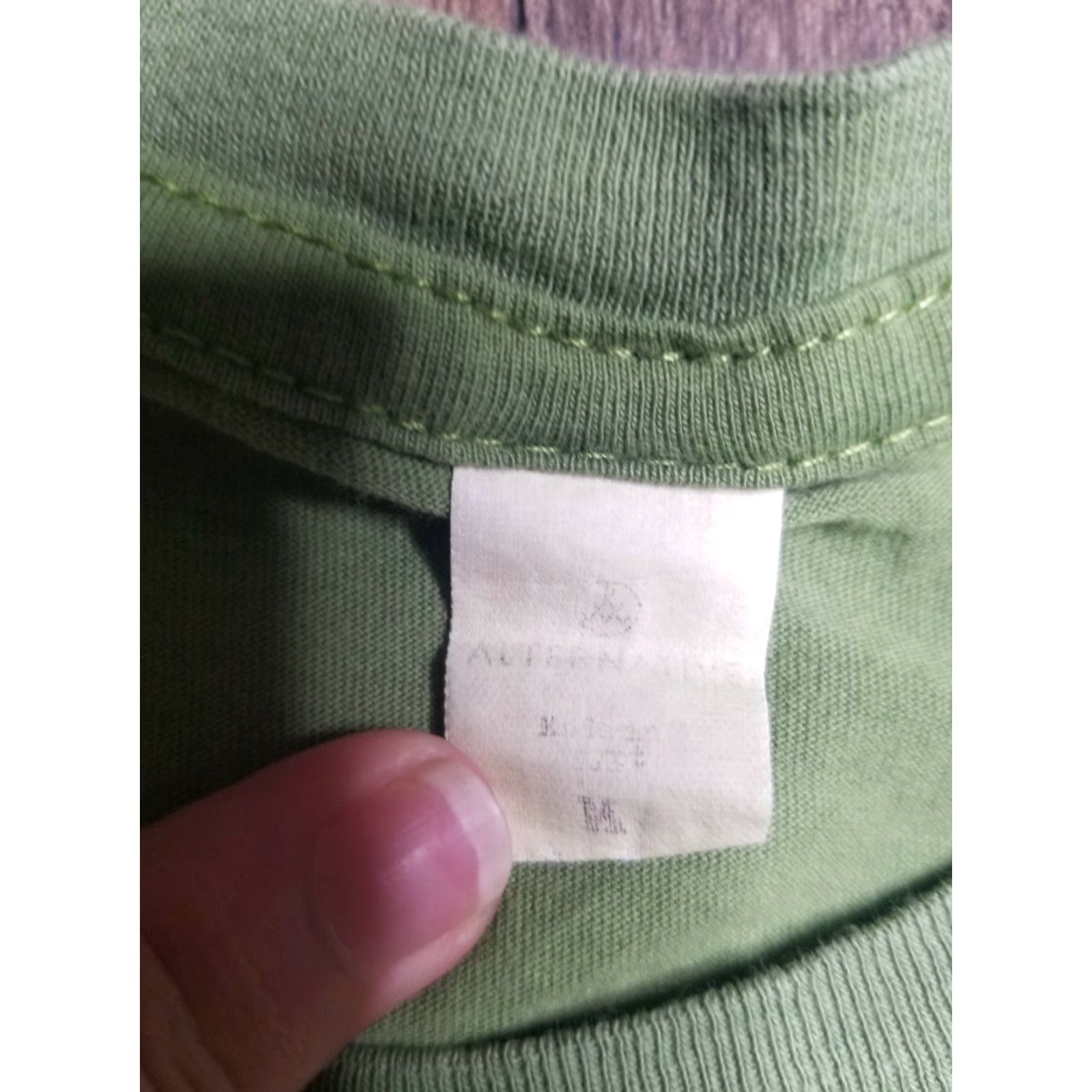 Vintage Golds Gym T-Shirt Slim Fit Womens M Green Retro Size M / US 6-8 / IT 42-44 - 3 Thumbnail