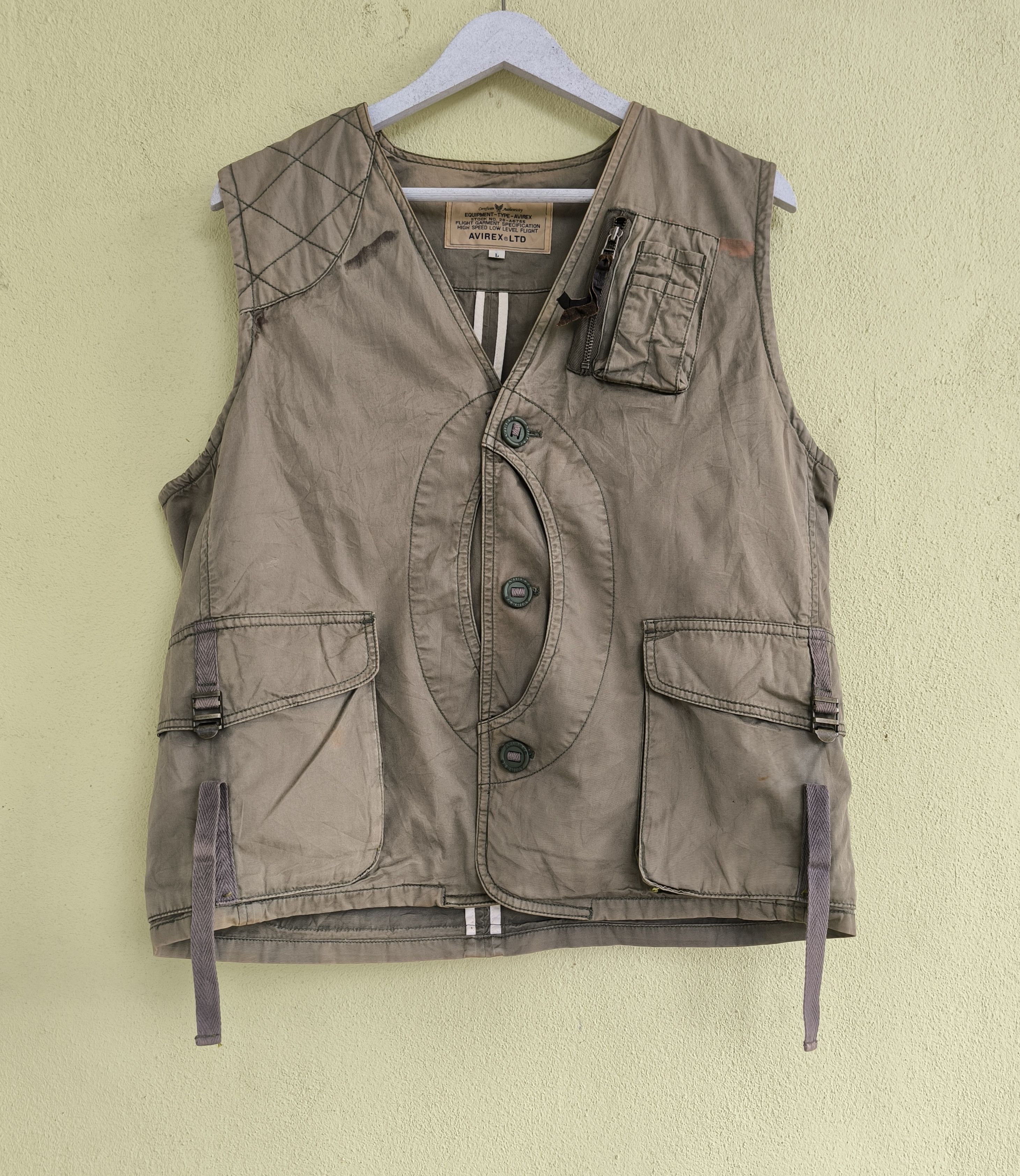 Avirex AVIREX military combat vest jacket Size US M / EU 48-50 / 2 - 1 Thumbnail