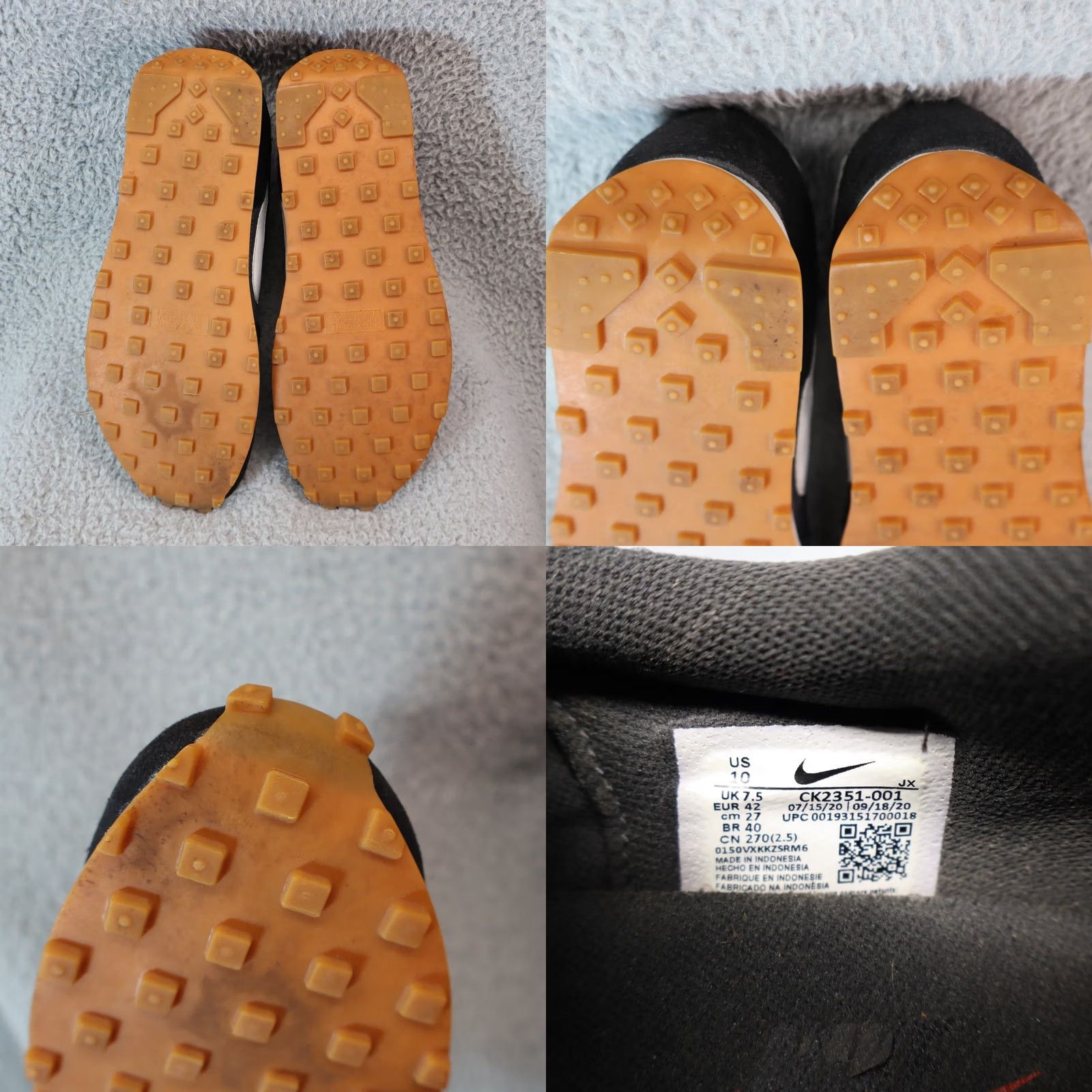 Nike Nike Daybreak Low Black Womens 10 Sneaker Size US 10 / IT 40 - 8 Thumbnail
