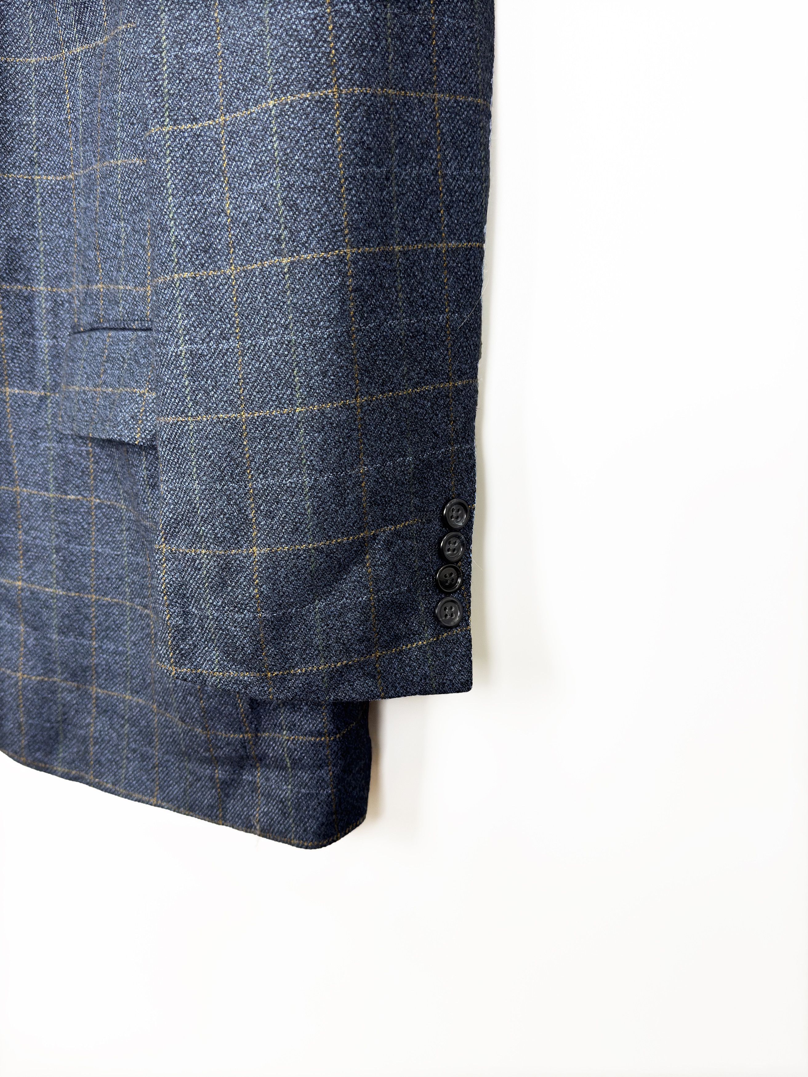 Yves Saint Laurent YSL Yves Saint Laurent Vintage Wool Checkered Blazer EU 52 Size 42R - 5 Thumbnail