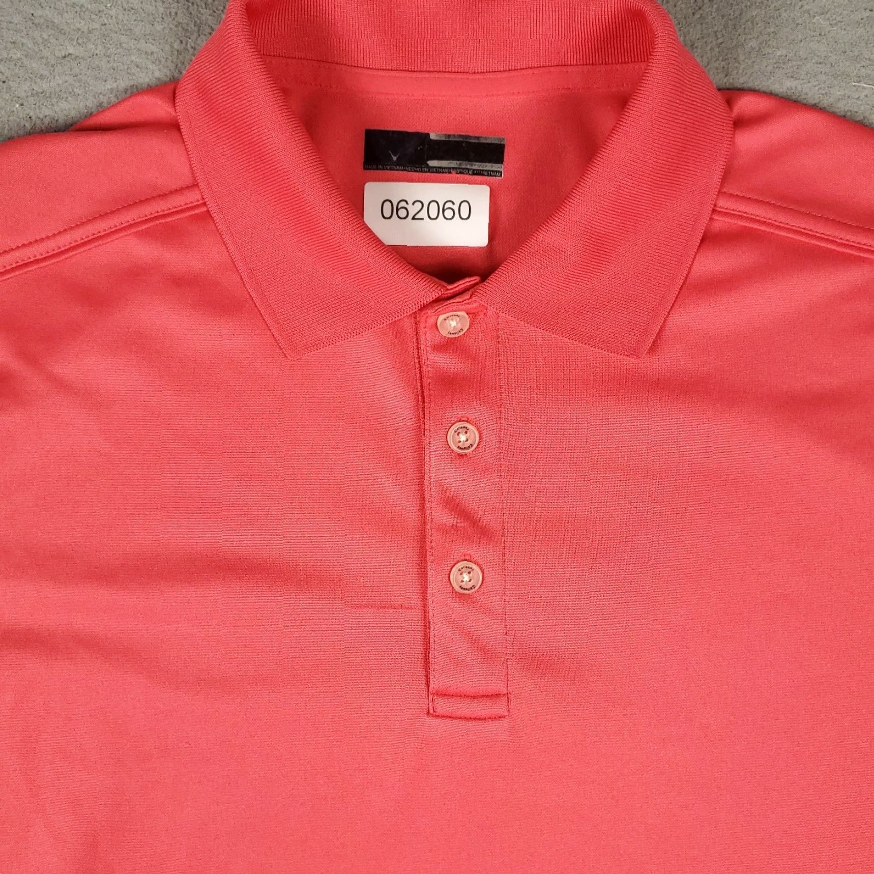 Callaway Callaway Polo Shirt Mens Size Large Pink Opti Dri Fit Golf Short Sleeve * Size US L / EU 52-54 / 3 - 2 Thumbnail