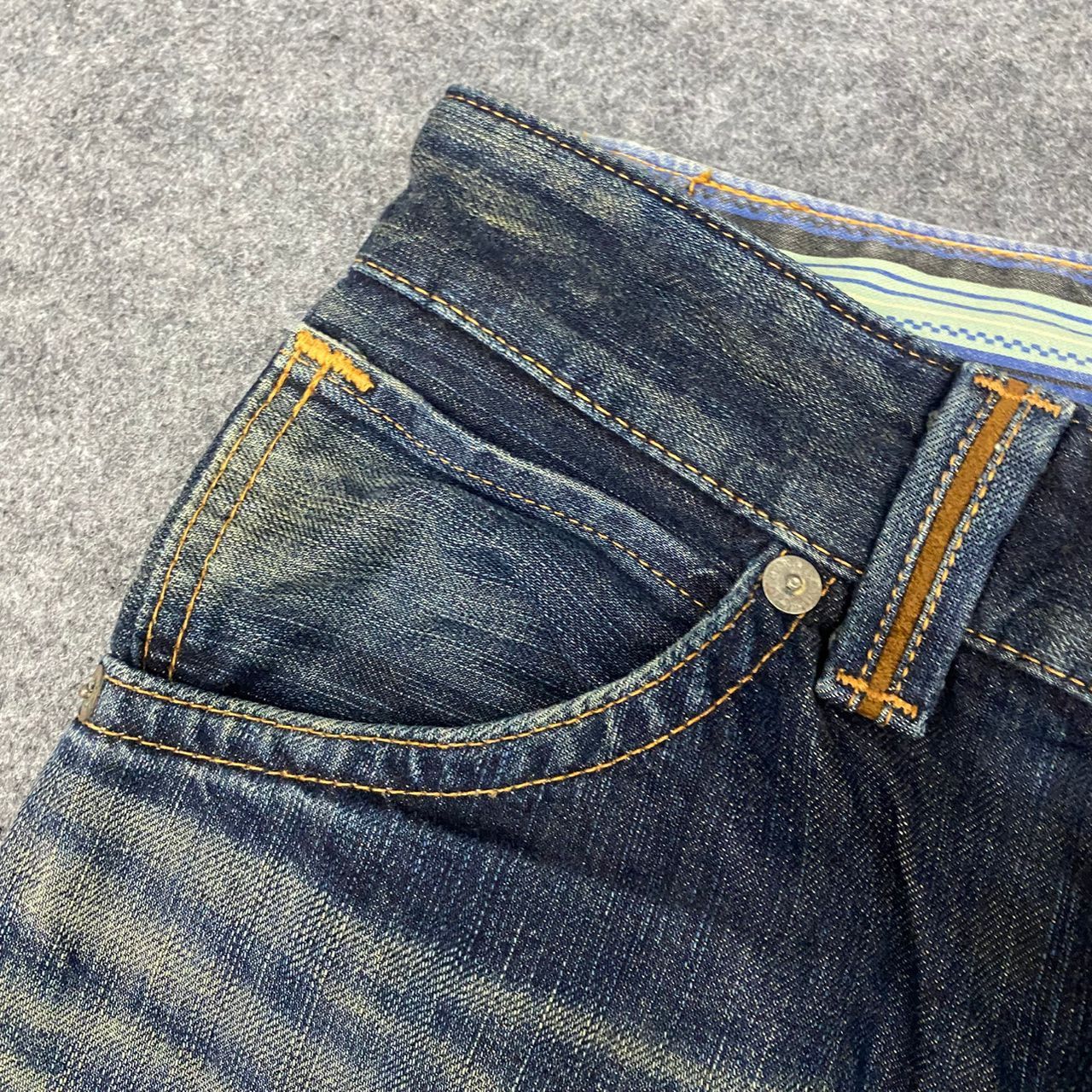 If Six Was Nine 💥 Need Gone💥 Edwin Exclusive Vintage Distressed Denim Size US 32 / EU 48 - 10 Thumbnail