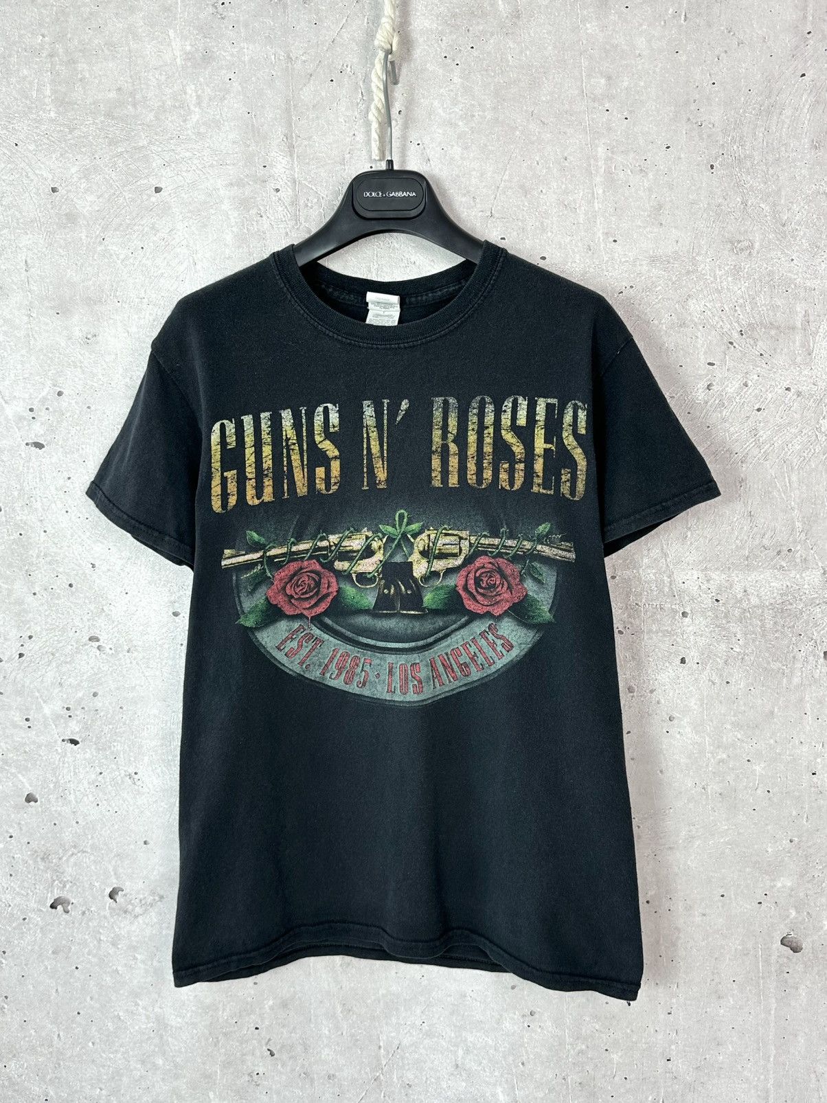 Vintage Guns N’ Roses Printed Black Short Sleeve T-shirt Size S / US 4 / IT 40 - 1 Thumbnail