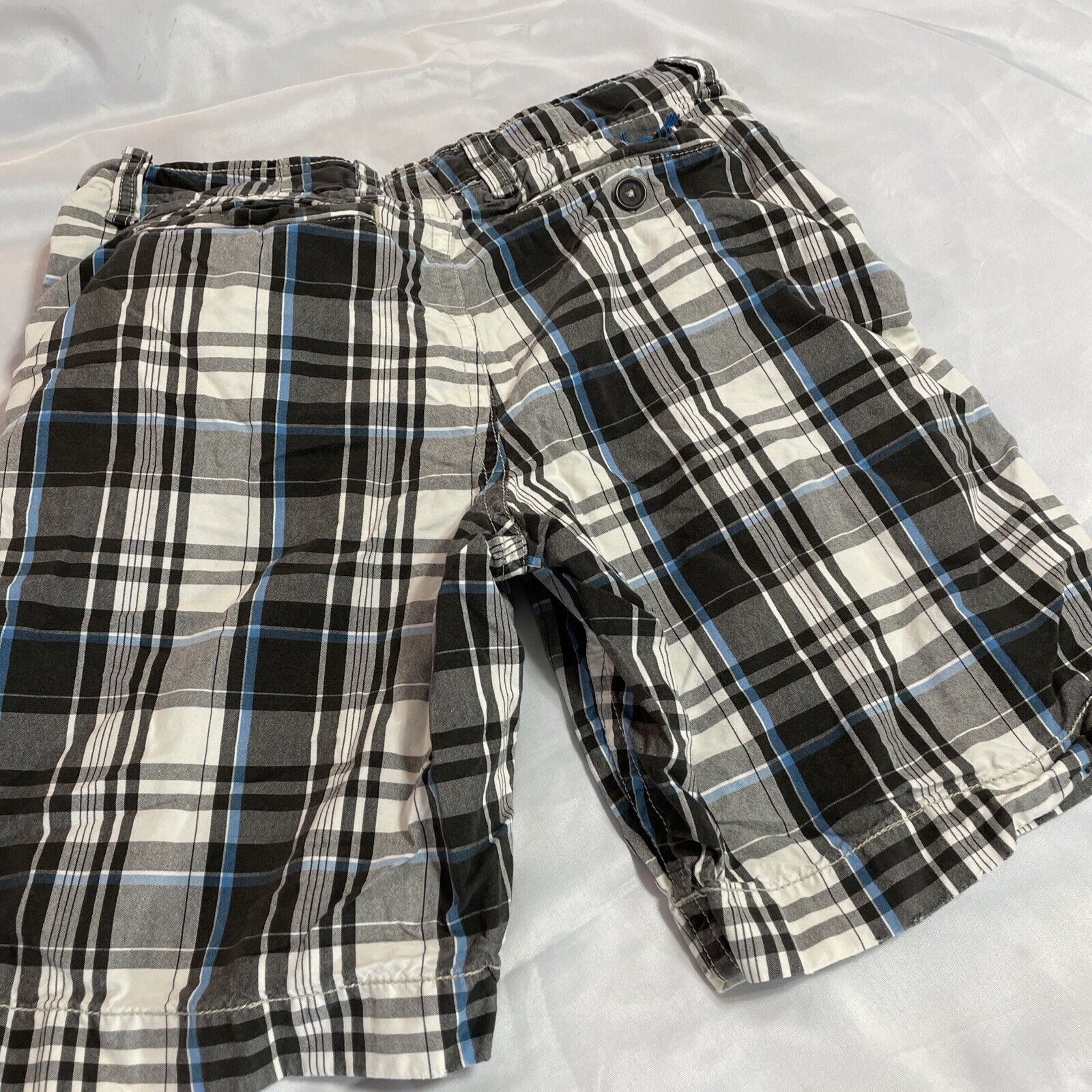 American Eagle Outfitters American Eagle Men's Shorts Black Plaid Size 30 Casual Class Size US 30 / EU 46 - 8 Thumbnail
