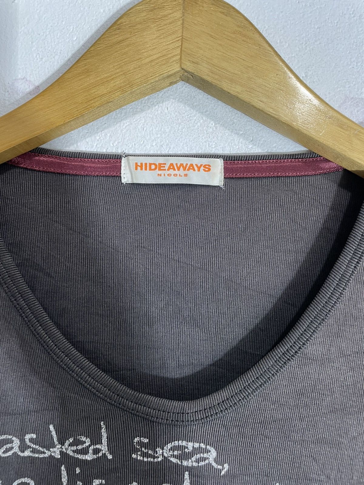Nicole Club 2000s Nicole - Poem Longsleeve Faded style Size US M / EU 48-50 / 2 - 3 Thumbnail