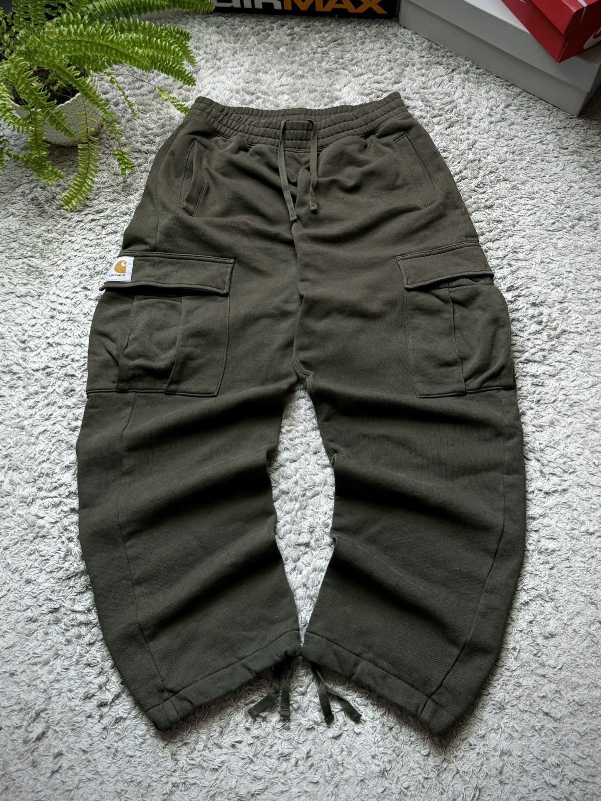 Carhartt 00s Carhartt Baggy Pants Rare Cargo Vintage Logo Streetwear Size US 32 / EU 48 - 1 Thumbnail