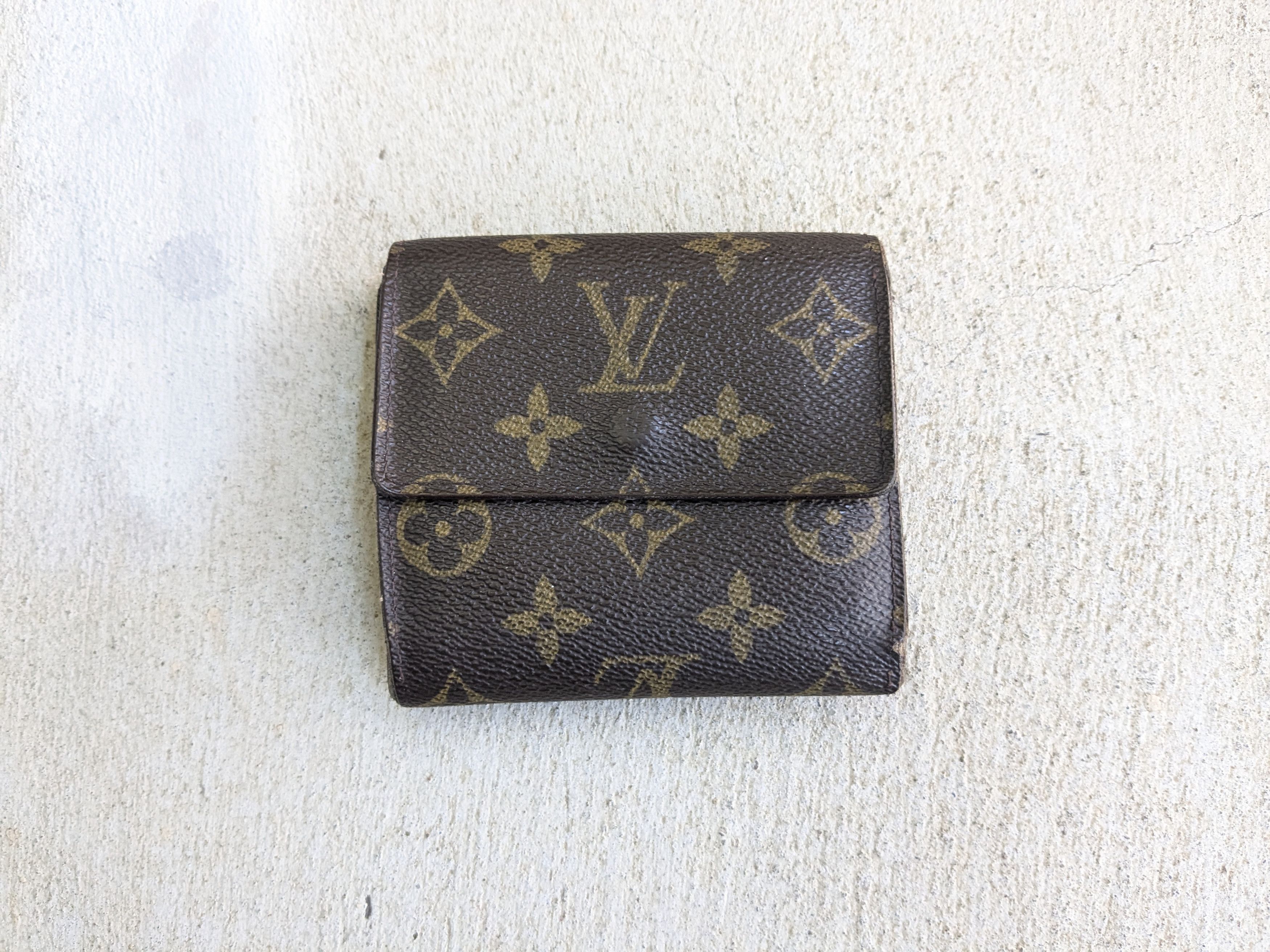 Louis Vuitton Louis Vuitton Wallet Trifold Canvas Monogram Leather Size ONE SIZE - 4 Thumbnail