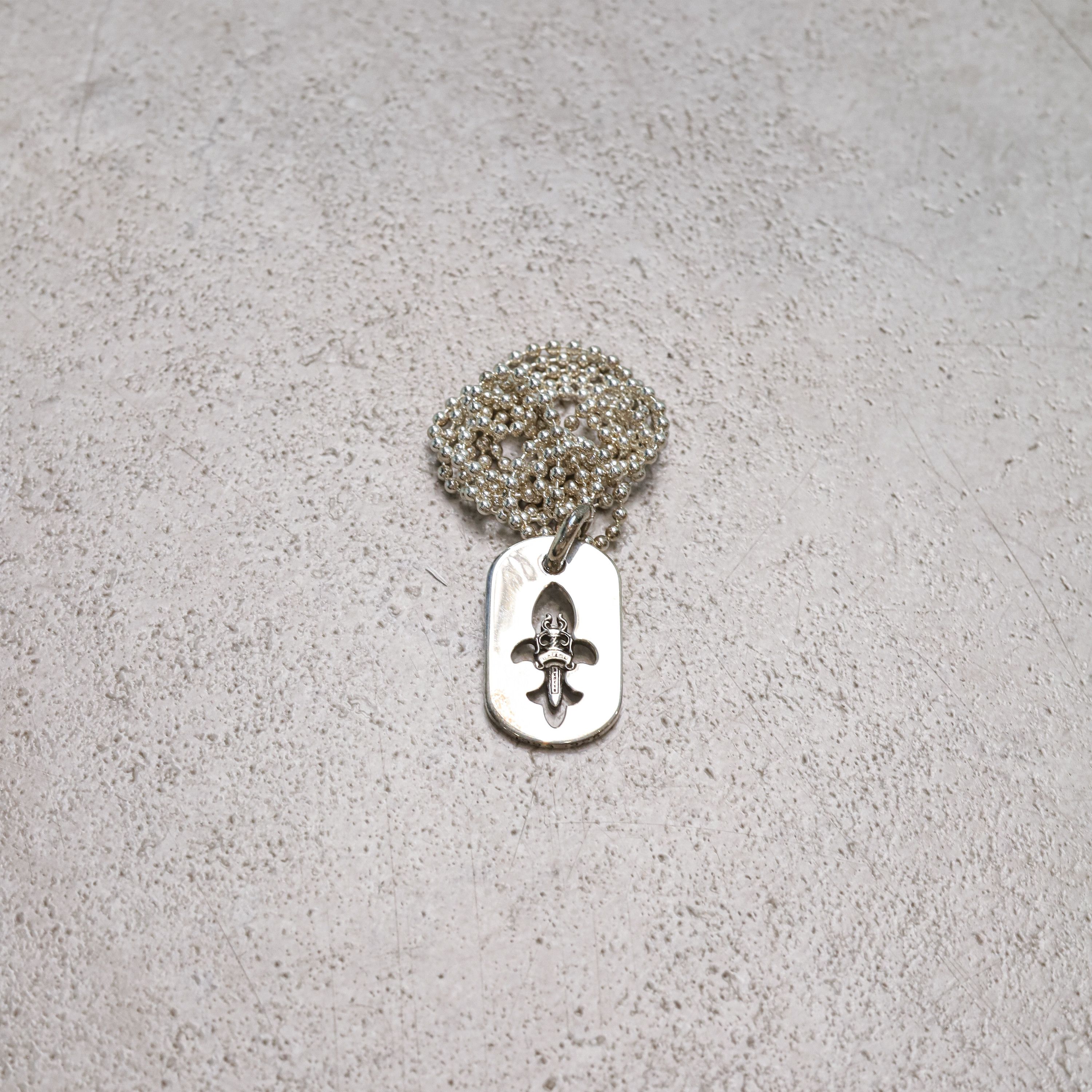 Chrome Hearts CHROME HEARTS Dog Fleur Dagger Necklace SILVER Size ONE SIZE - 7 Thumbnail