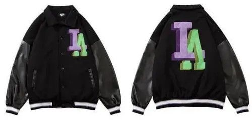 Other New Stylish Cool LA Bomber Jacket Varsity Jacket Size US S / EU 44-46 / 1 - 3 Thumbnail