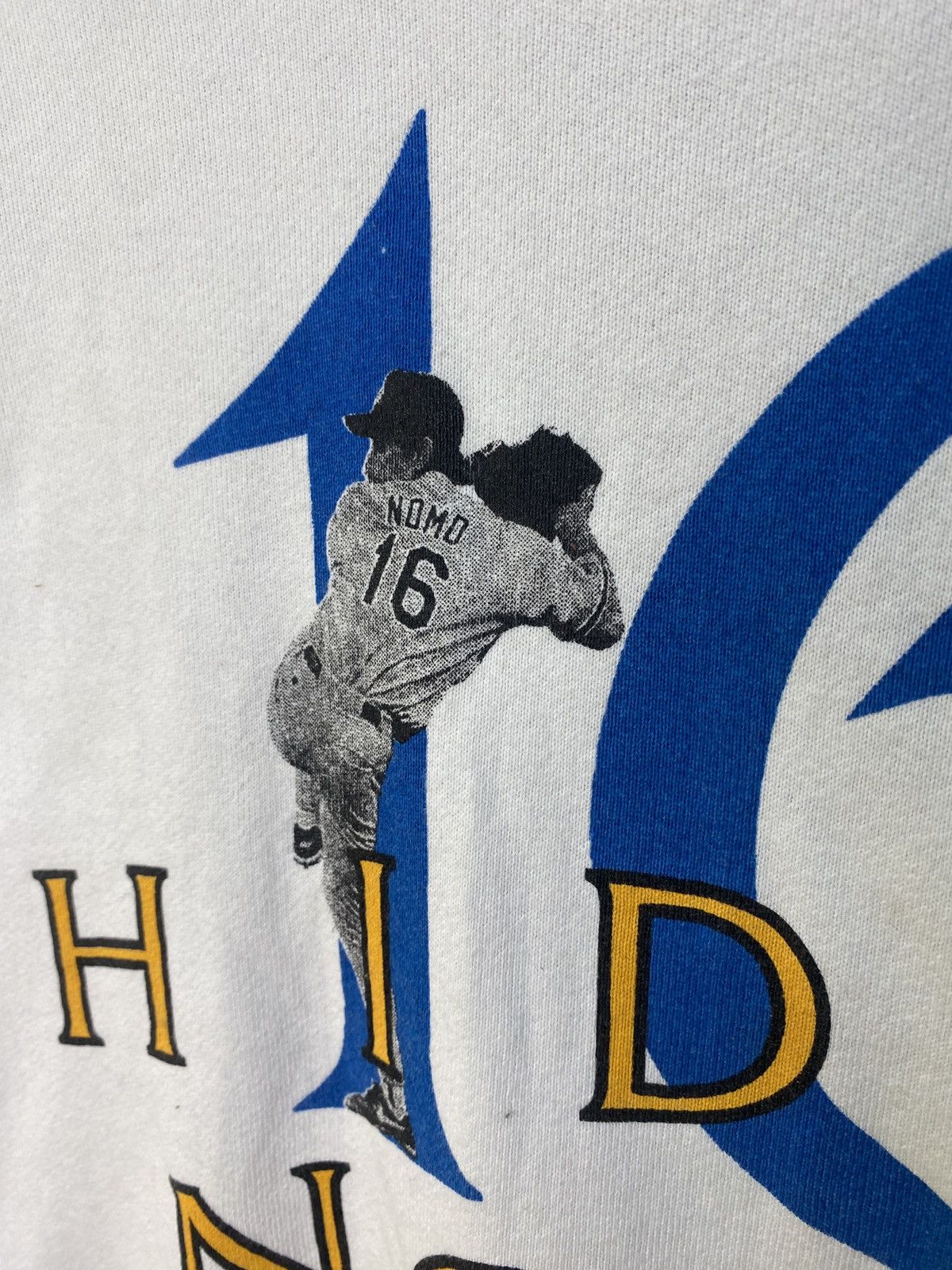 MLB × Vintage Vintage 1998 hideo nomo dodgers crewneck sweatshirt Size US M / EU 48-50 / 2 - 8 Thumbnail
