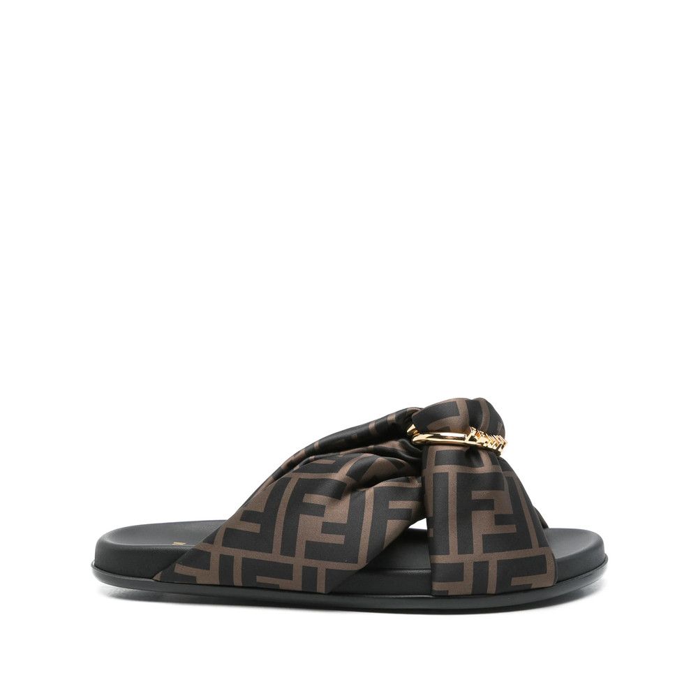 Fendi Fendi BROWN Flip-Flops & Slides Size US 7 / IT 37 - 1 Thumbnail
