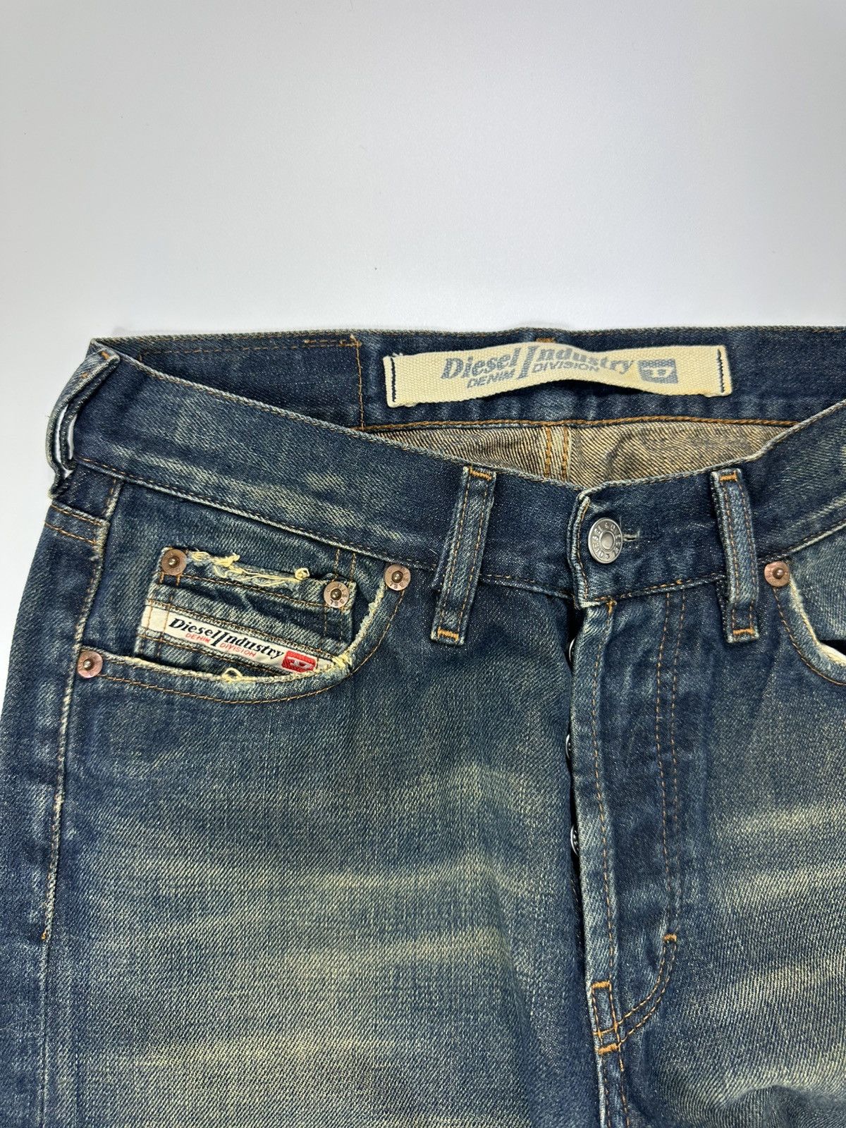 Diesel Diesel Dark Faded Denim Jeans 28 Size Made In Italy Size US 28 / EU 44 - 9 Thumbnail