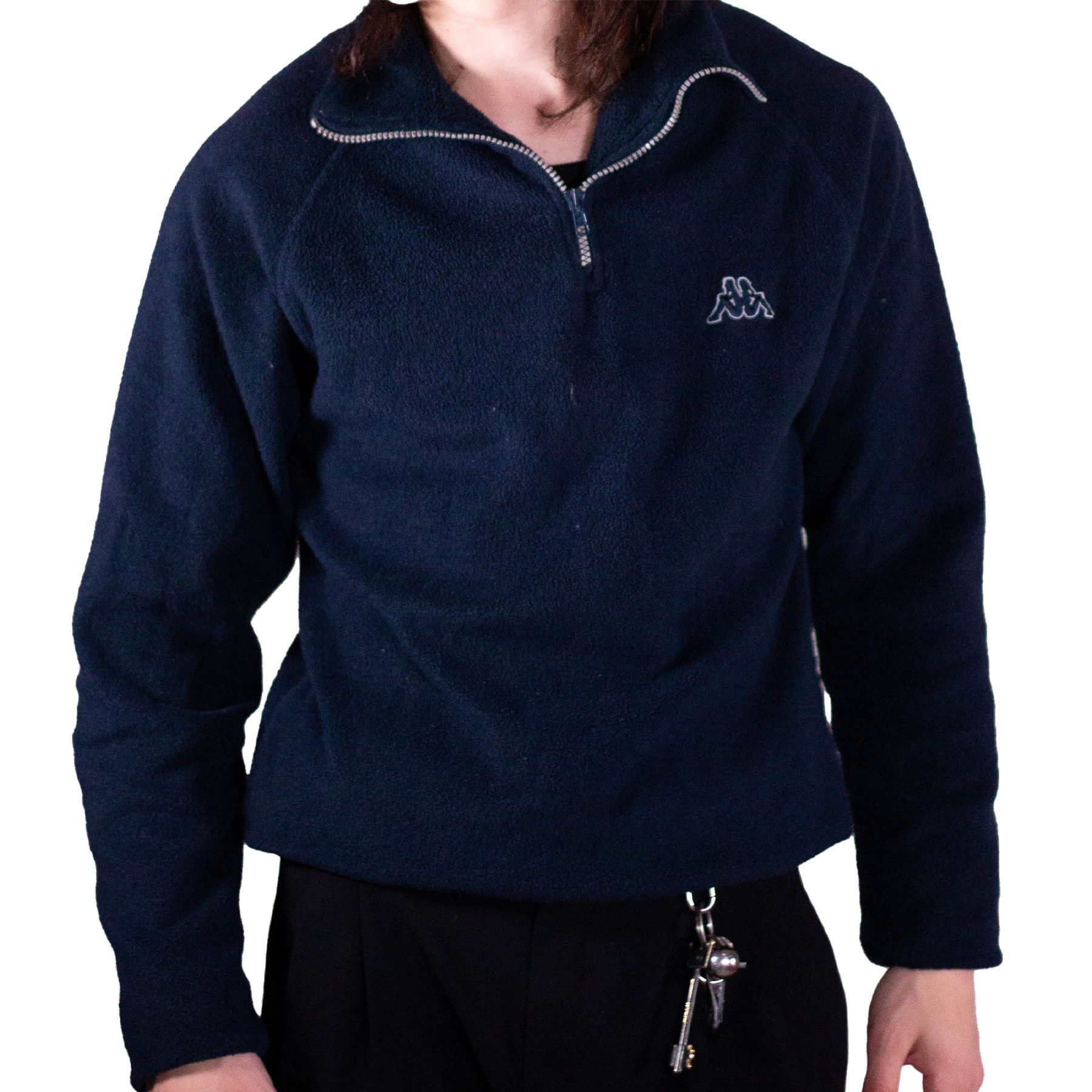 Kappa Kappa vintage 1/4 zip fleece, S/M size Size US M / EU 48-50 / 2 - 6 Thumbnail