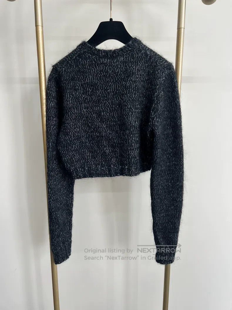 Miu Miu Miu Miu 40 Ultrashort knitted sweater Size M / US 6-8 / IT 42-44 - 2 Thumbnail